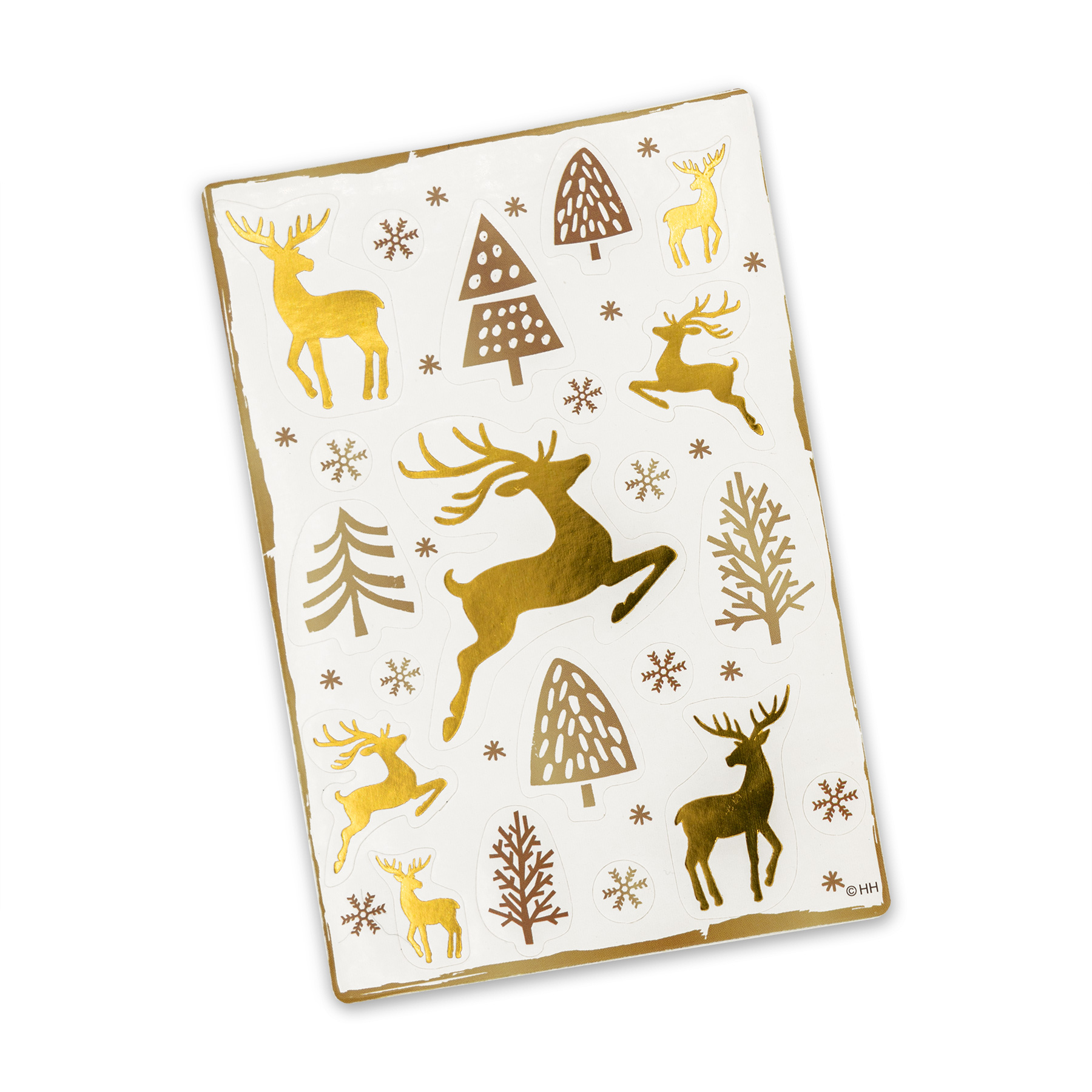 itenga Weihnachtssticker Freiform 4 B�gen - Motiv 2