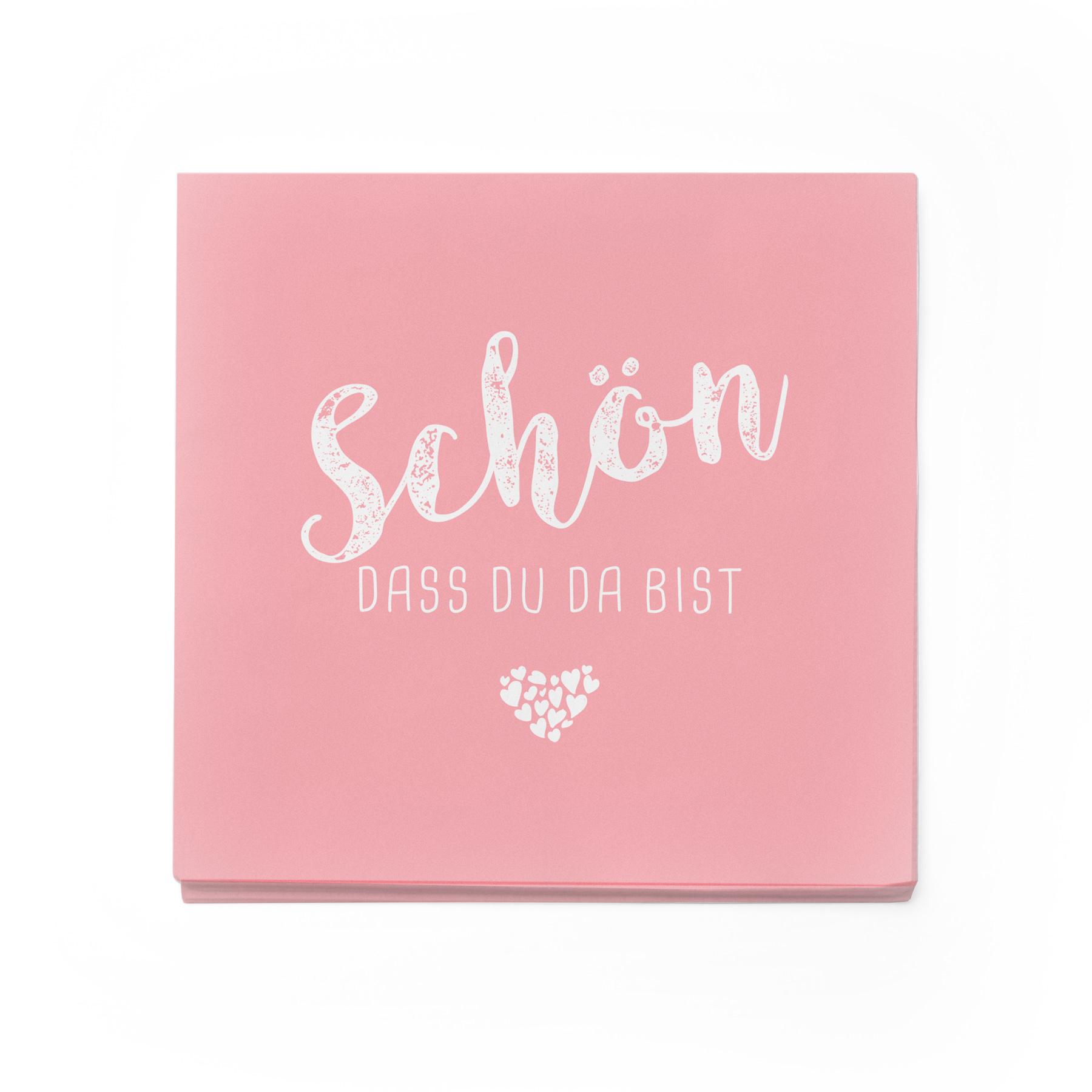 itenga 20x Serviette Sch�n dass du da bist rosa