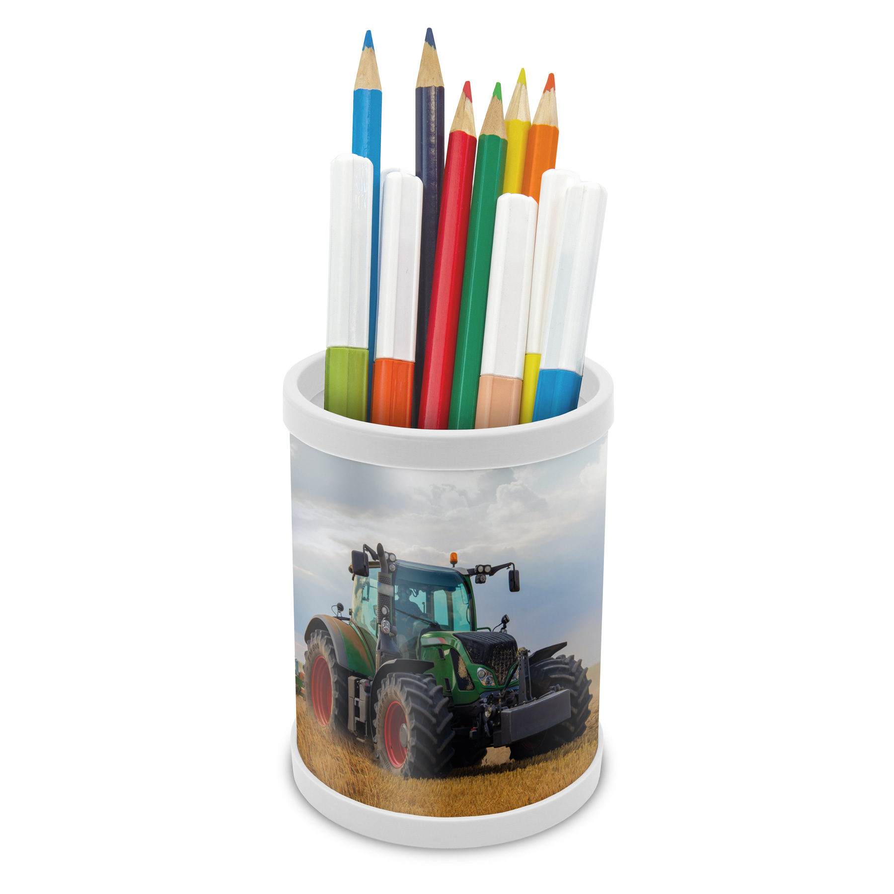 itenga Stiftek�cher Motiv Traktor auf dem Feld H�he 10 c...