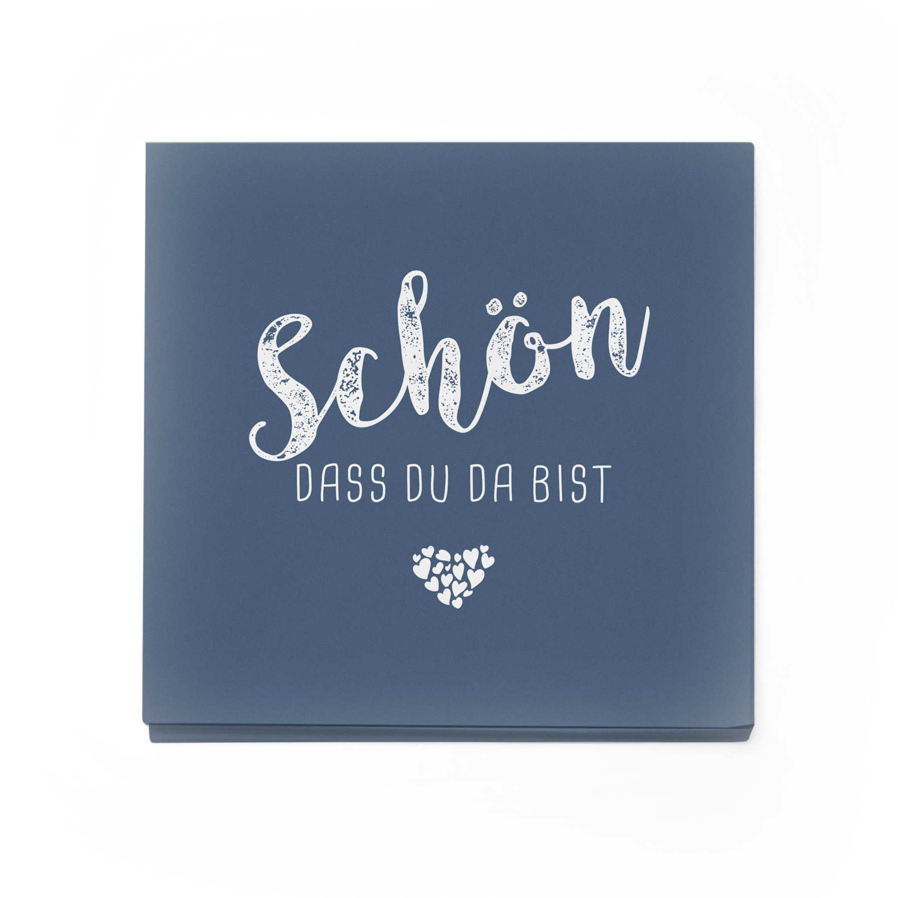 itenga 20x Serviette Sch�n dass du da bist dunkelblau (P...