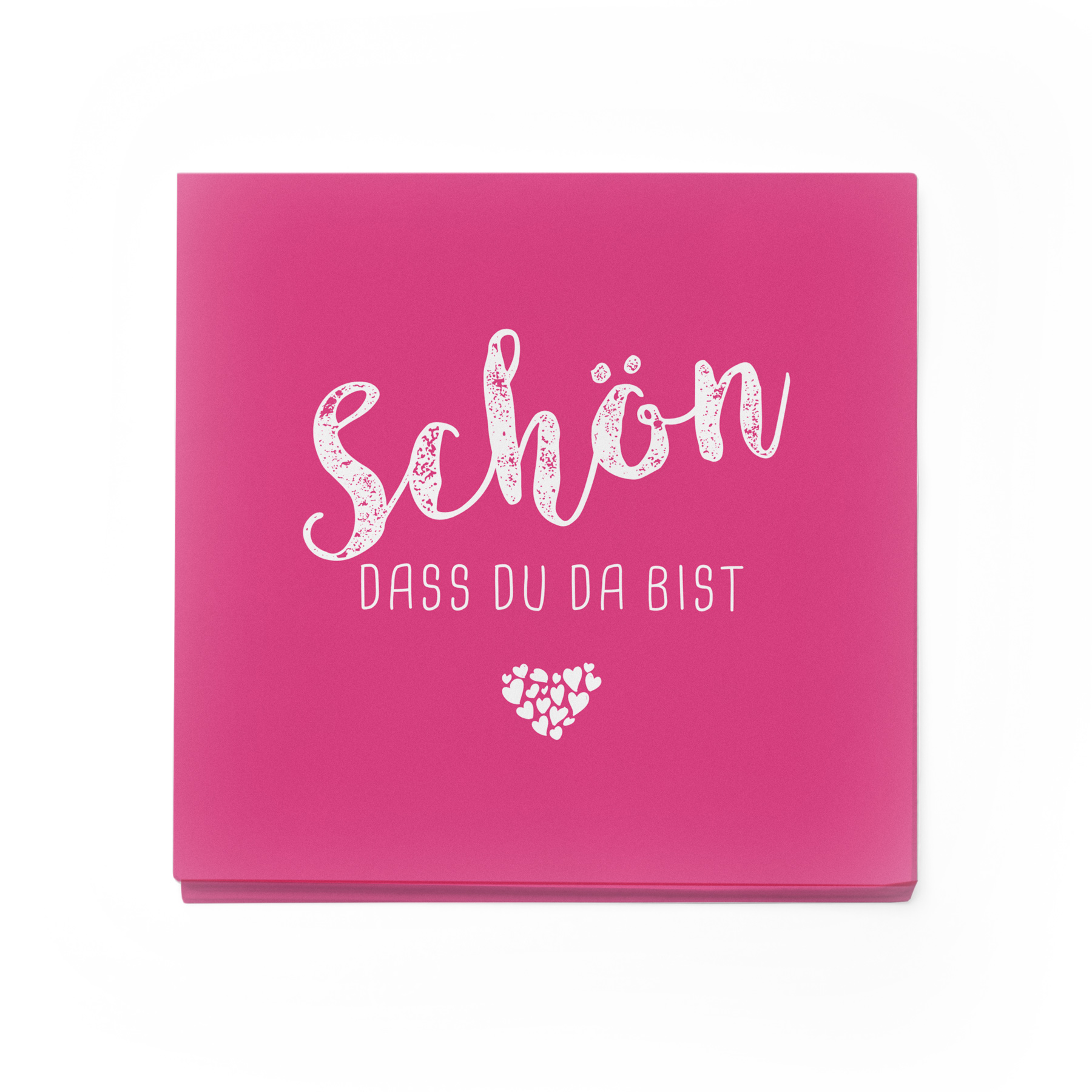 itenga 20x Serviette Sch�n dass du da bist fuchsia pink ...