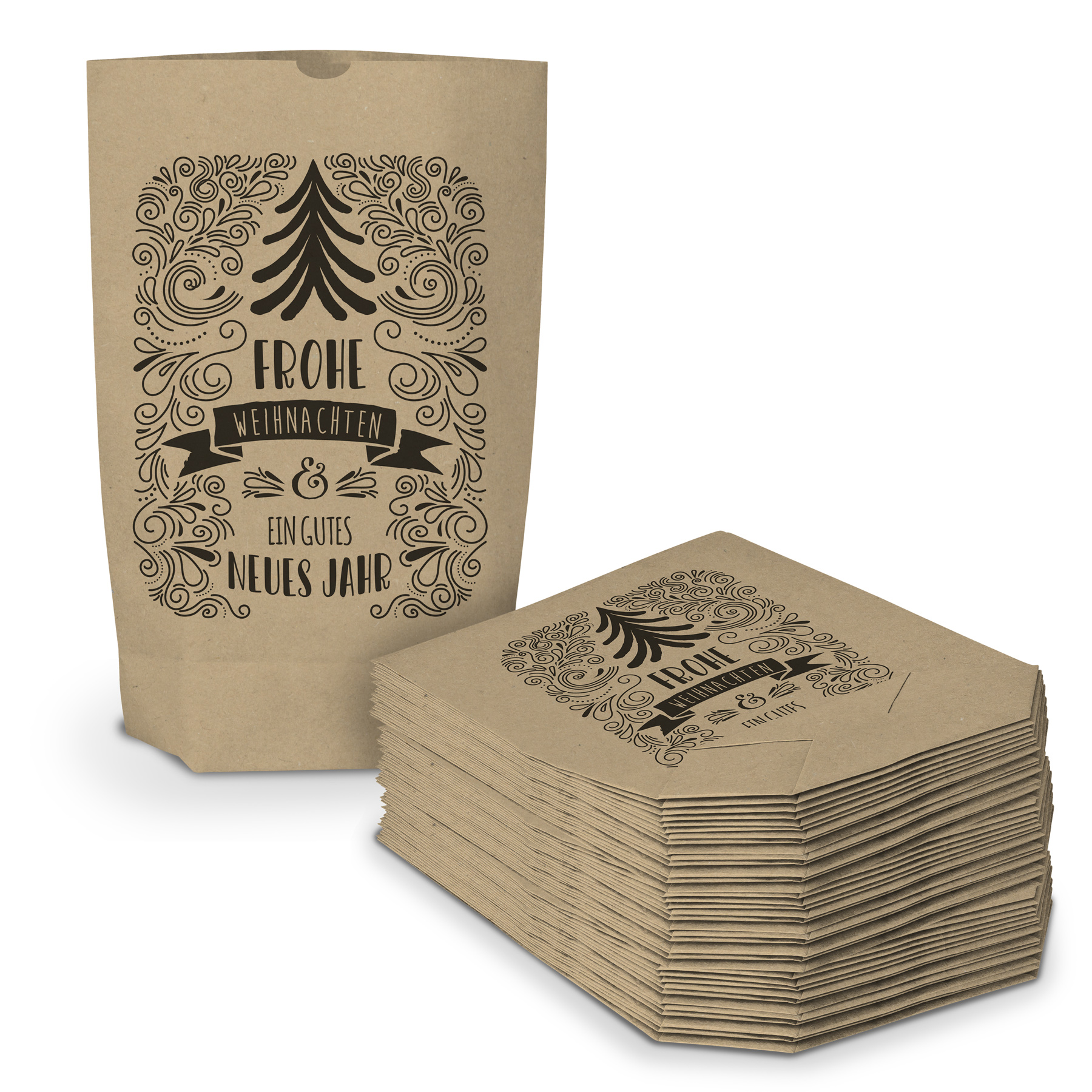 itenga Geschenkt�te Frohe Weihnachten und neues Jahr 17x...
