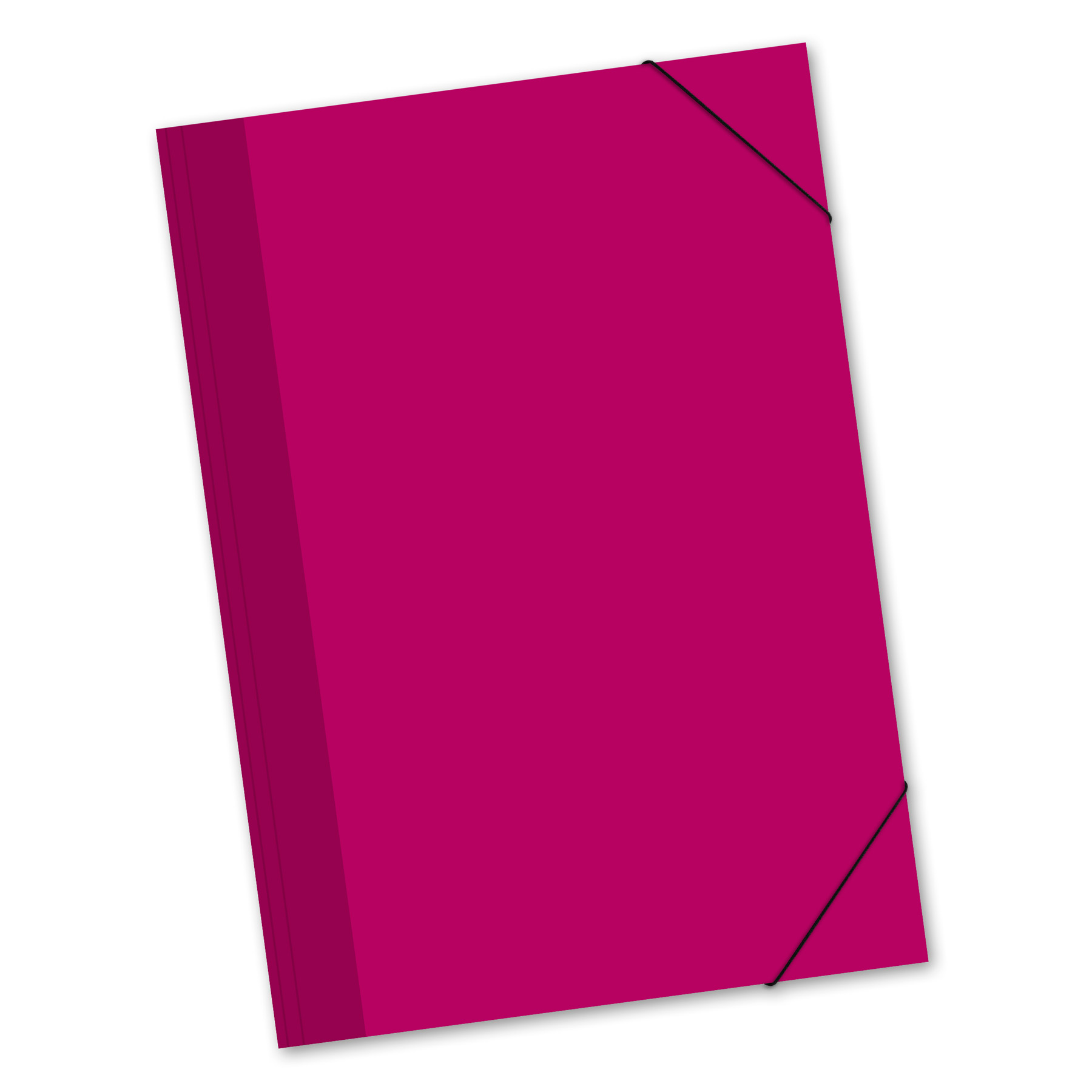 ITENGA Gummizugmappe Zeichenmappe A2 Karton Pink