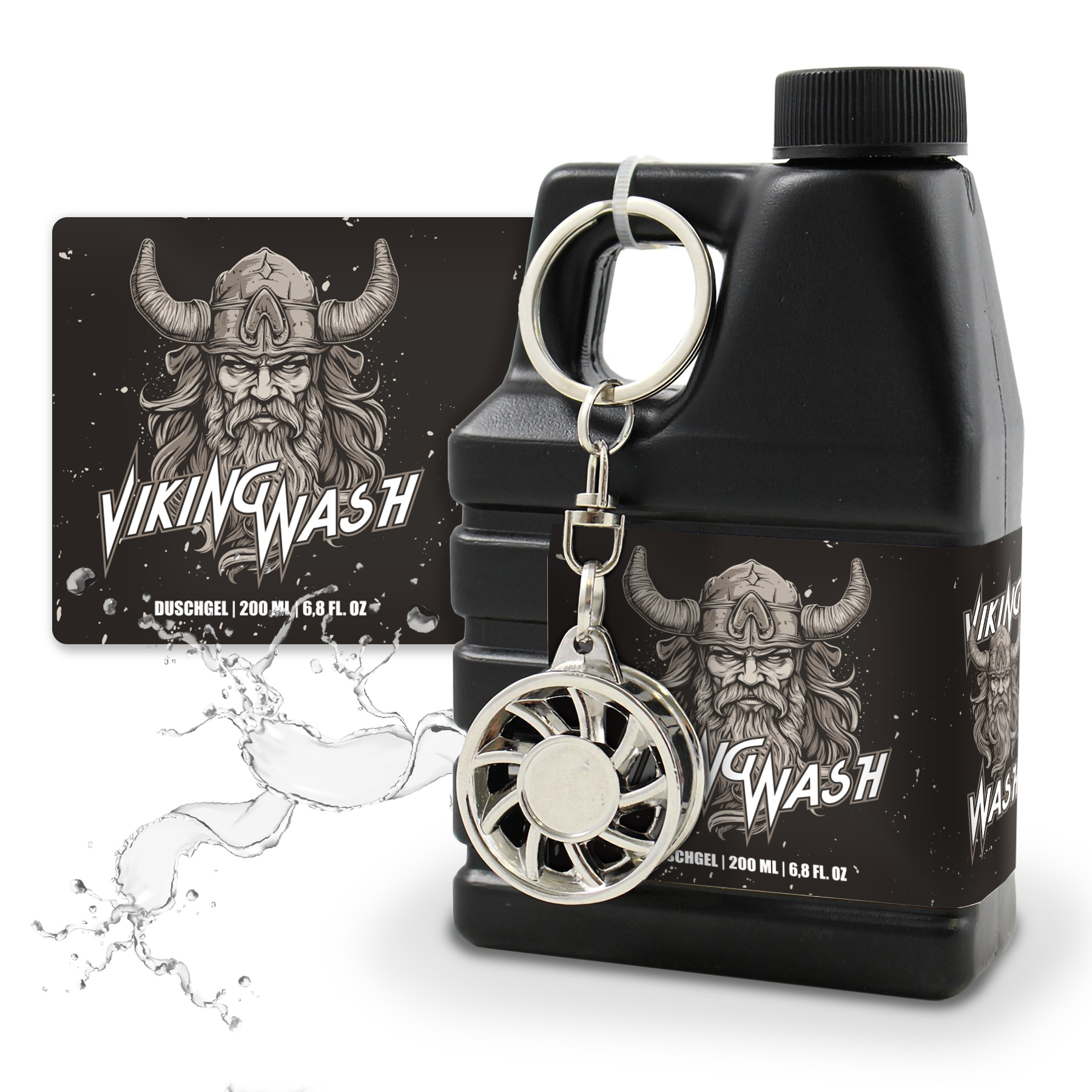 Duschgel VIKING f�r M�nner im Deko-Kanister 200ml Bath &...