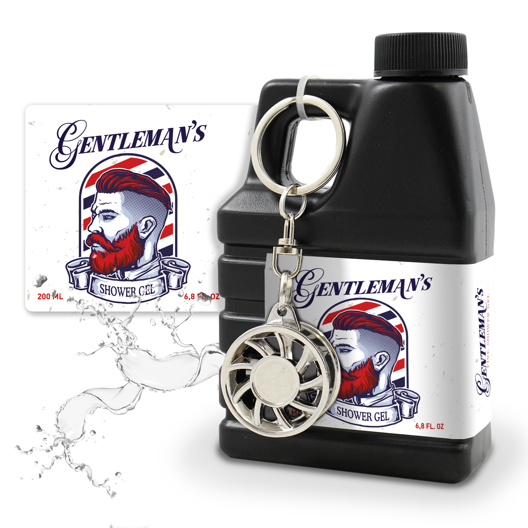 Duschgel Gentleman's f�r M�nner im Deko-Kanister 200ml B...