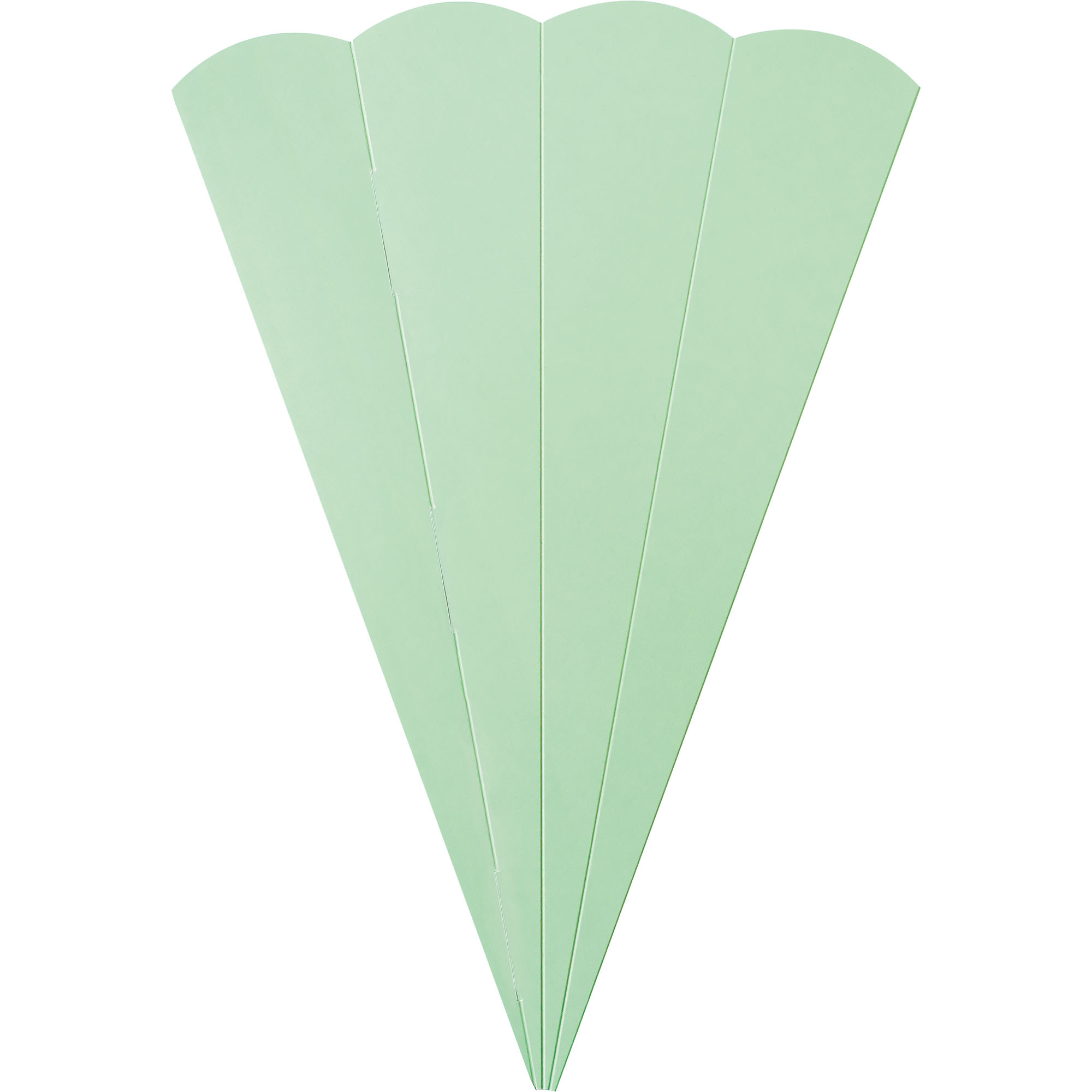 Schult�ten-Zuschnitt 6-eckig, 68cm MINT - Schult�ten Roh...