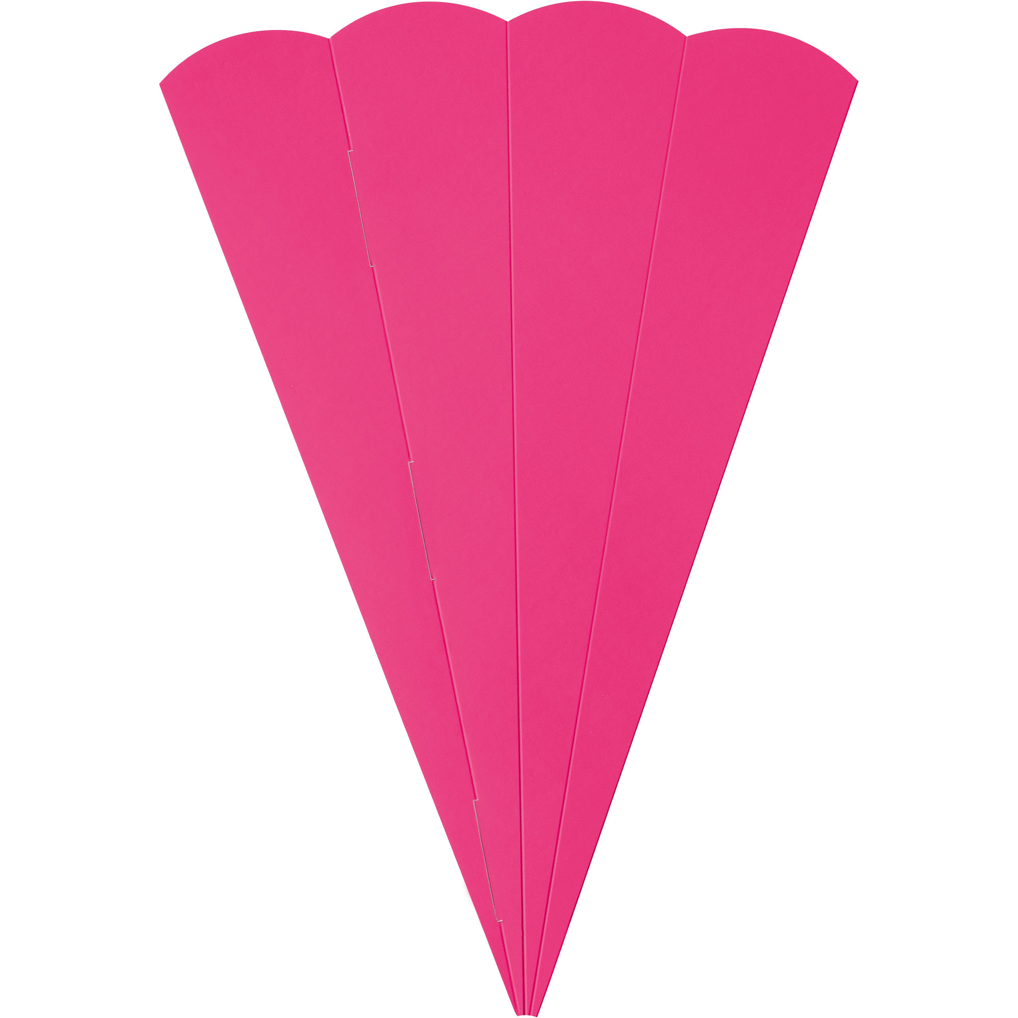 Schult�ten-Zuschnitt 6-eckig, 68cm PINK - Schult�ten Roh...