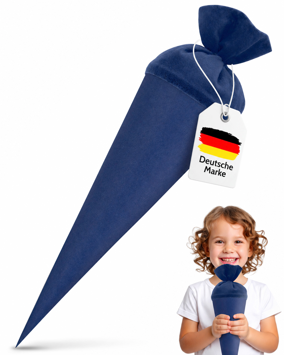 itenga Geschwister - Bastelschult�te 35cm mit Filzversch...