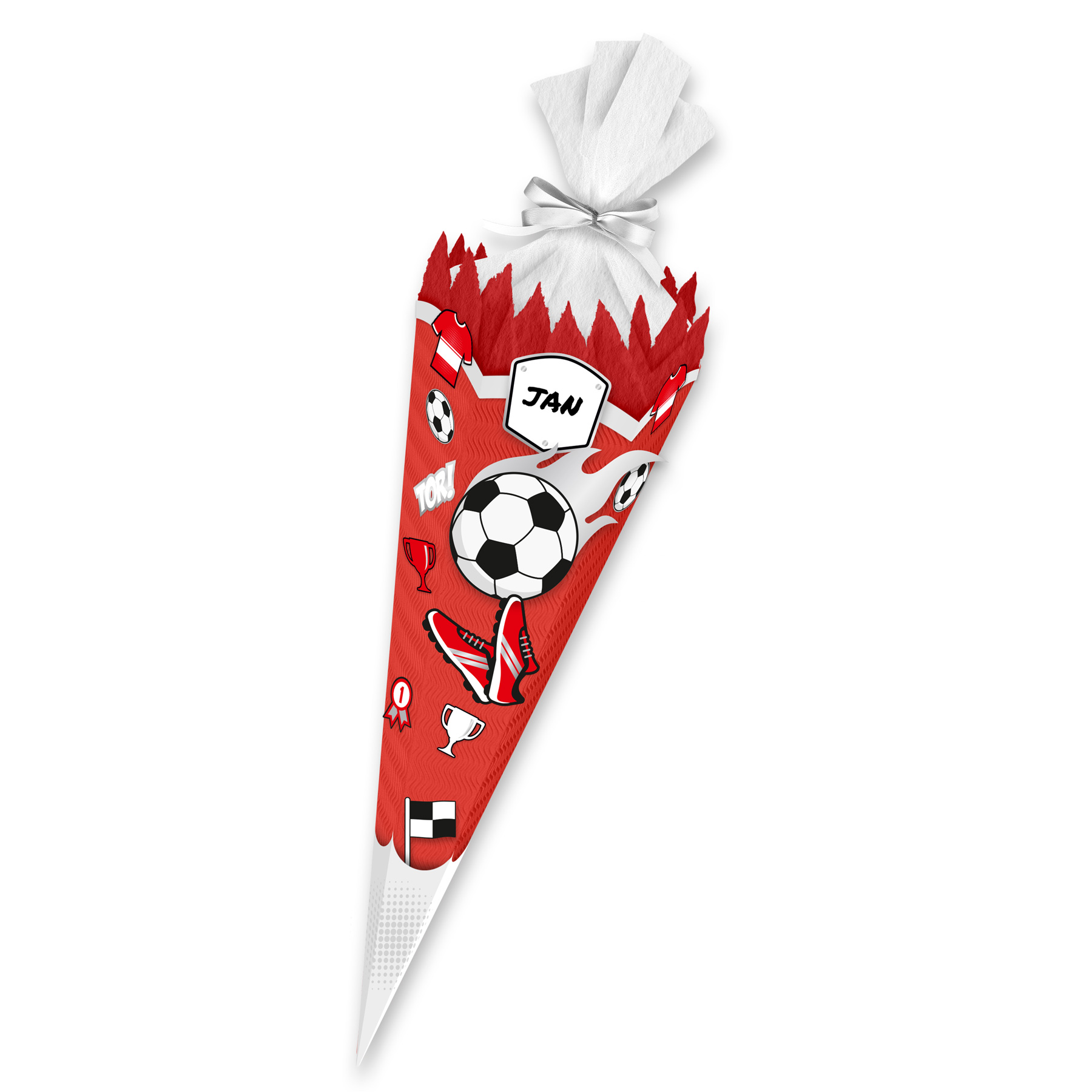 itenga SCHULT�TEN Bastelset 68cm "FUSSBALL" meine Verei...