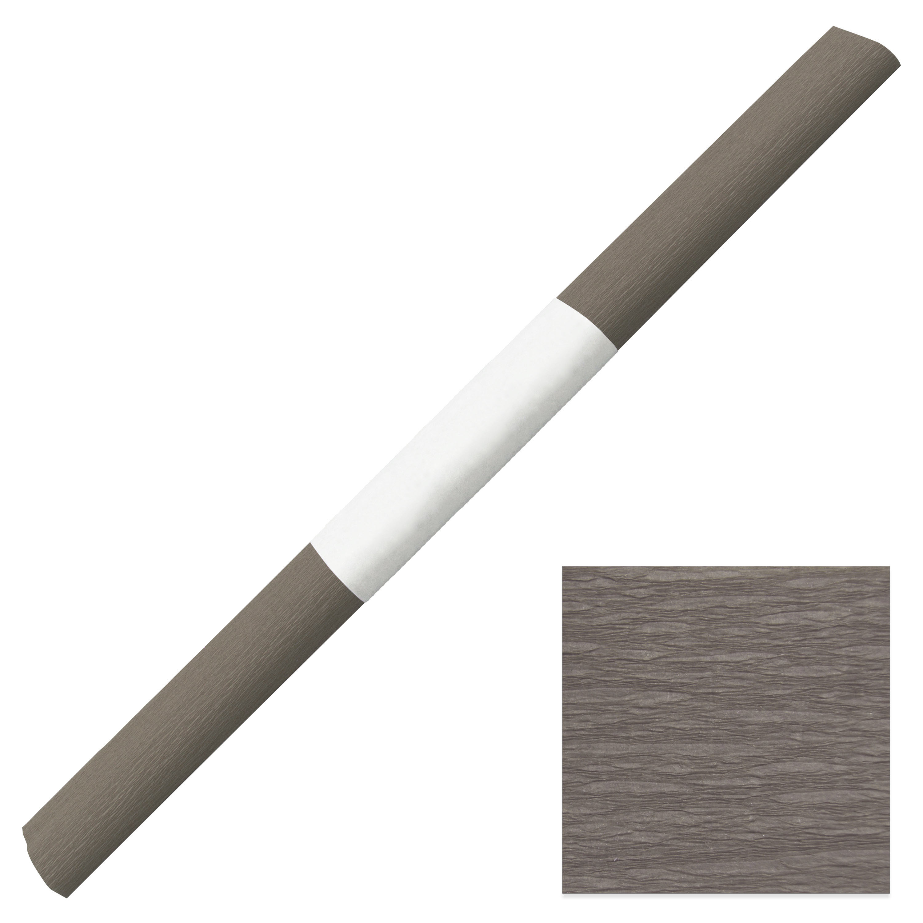 1x Feinkrepp GRAU 50x250cm Rolle