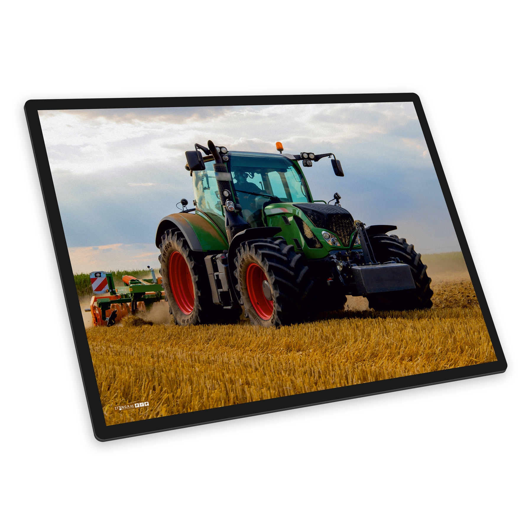 itenga Schreibunterlage V1 Motiv Traktor auf dem Feld