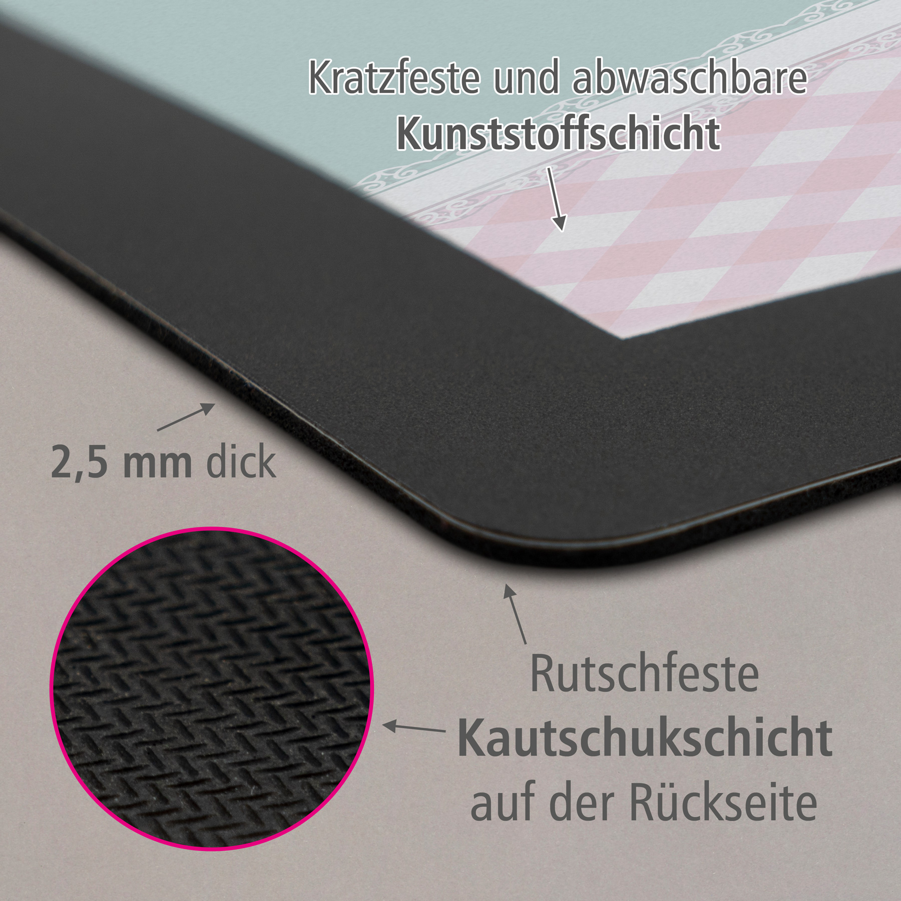 itenga Schreibunterlage V1 Motiv Pferde