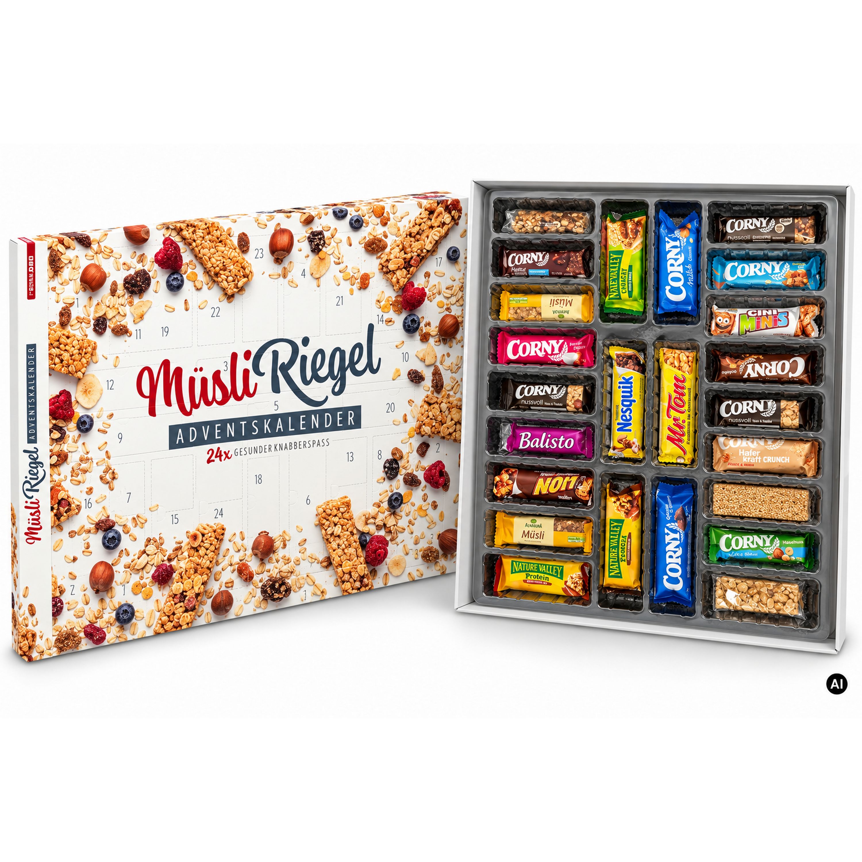 itenga M�sli-Riegel Adventskalender