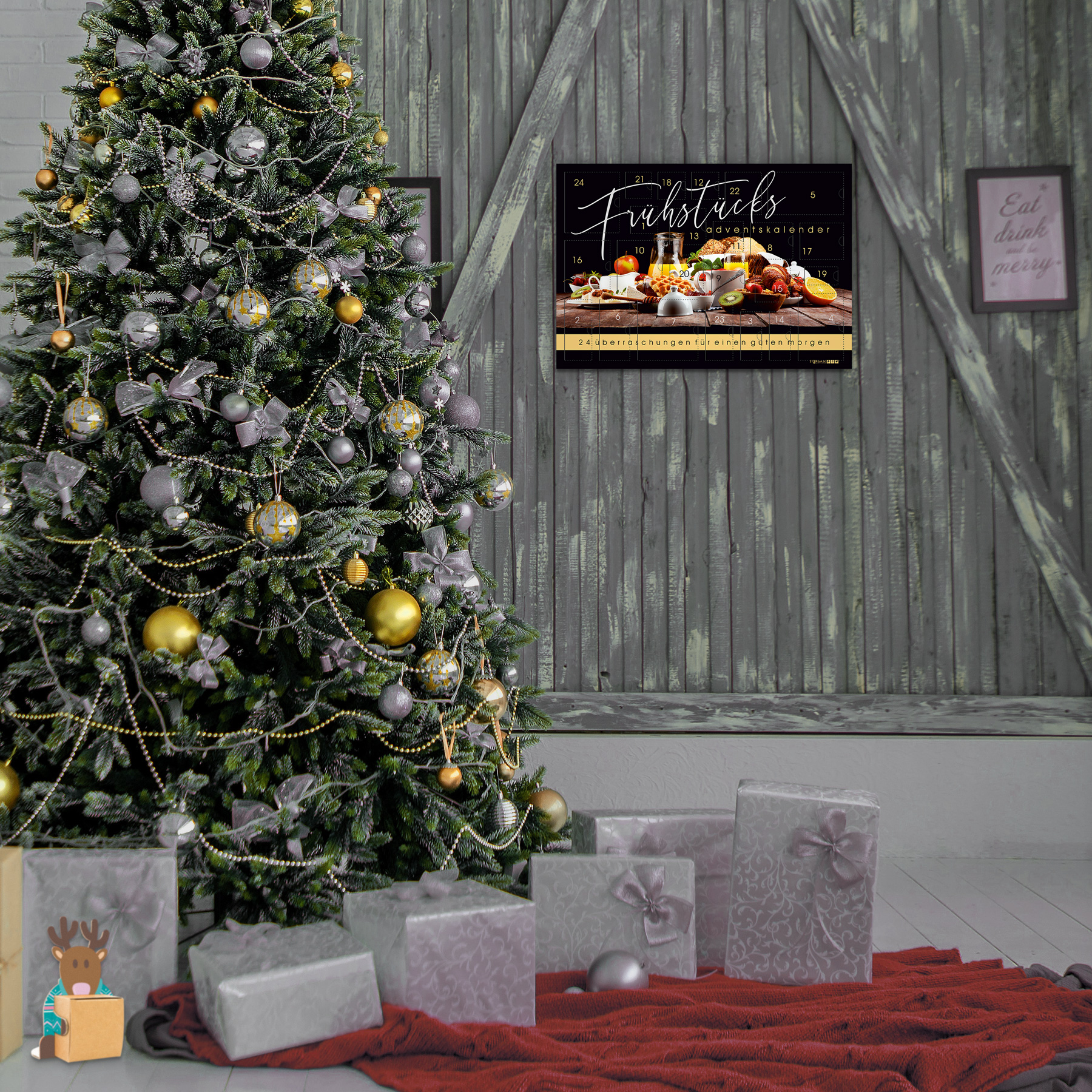 itenga Fr�hst�ck Adventskalender Motiv Fr�hst�ck Guten M...