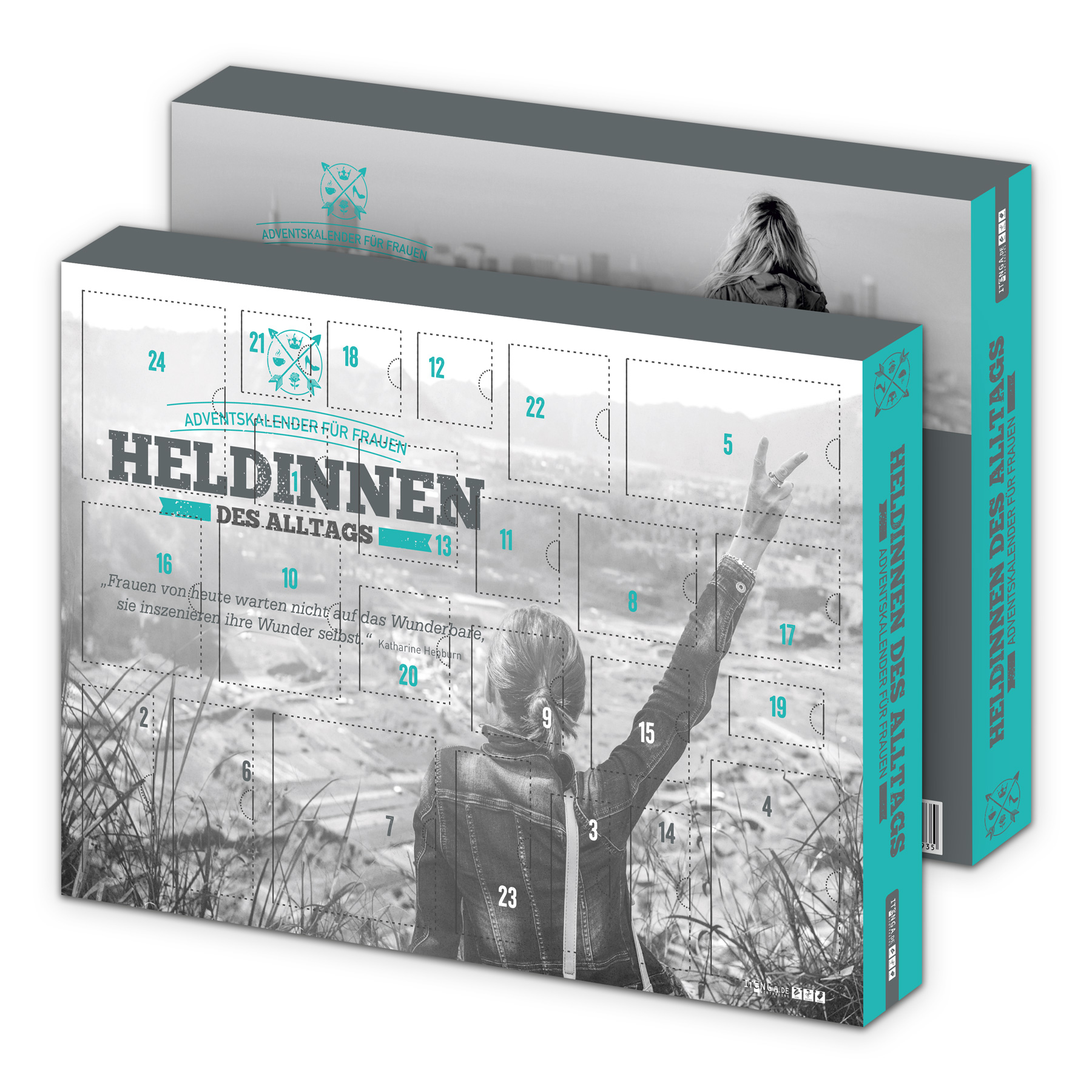 itenga Fr�hst�ck Adventskalender Motiv HELDINNEN DES ALL...
