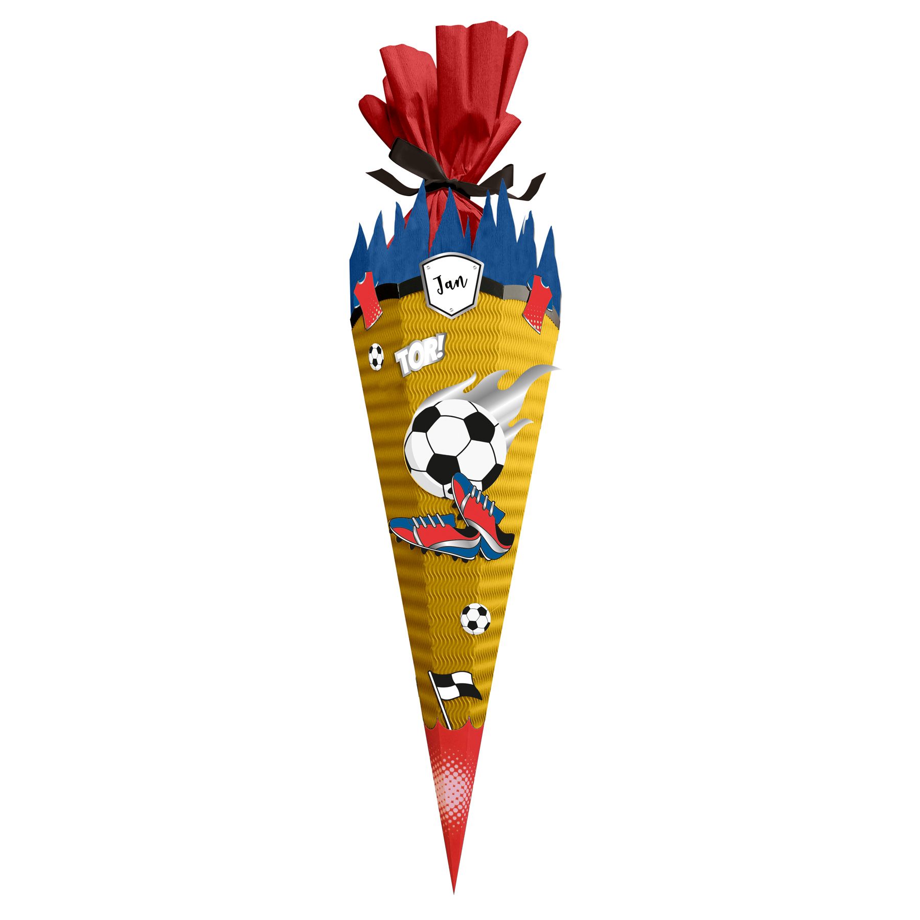 itenga SCHULT�TEN Bastelset 68cm "FUSSBALL" meine Verein...