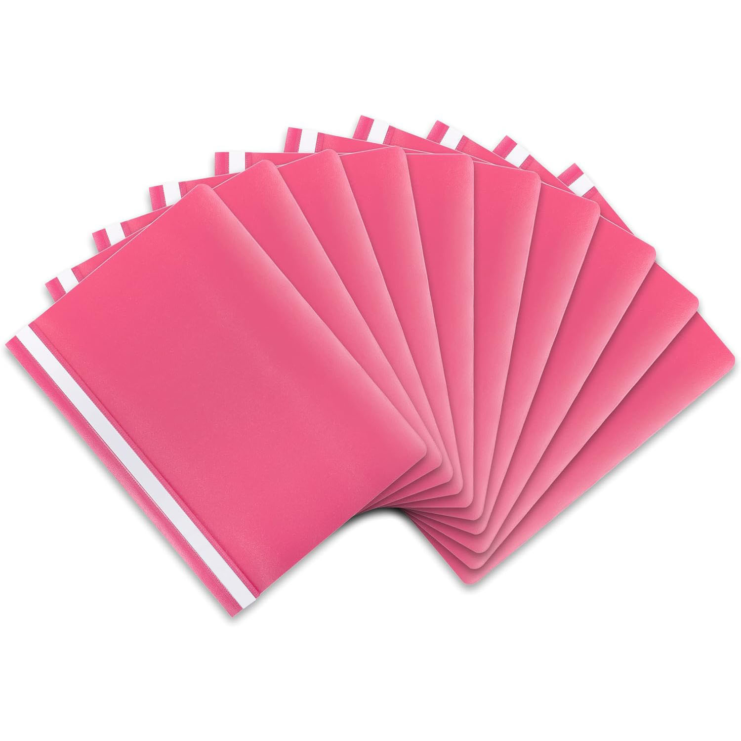 10x itenga Schnellhefter, DIN A4, PP, PINK