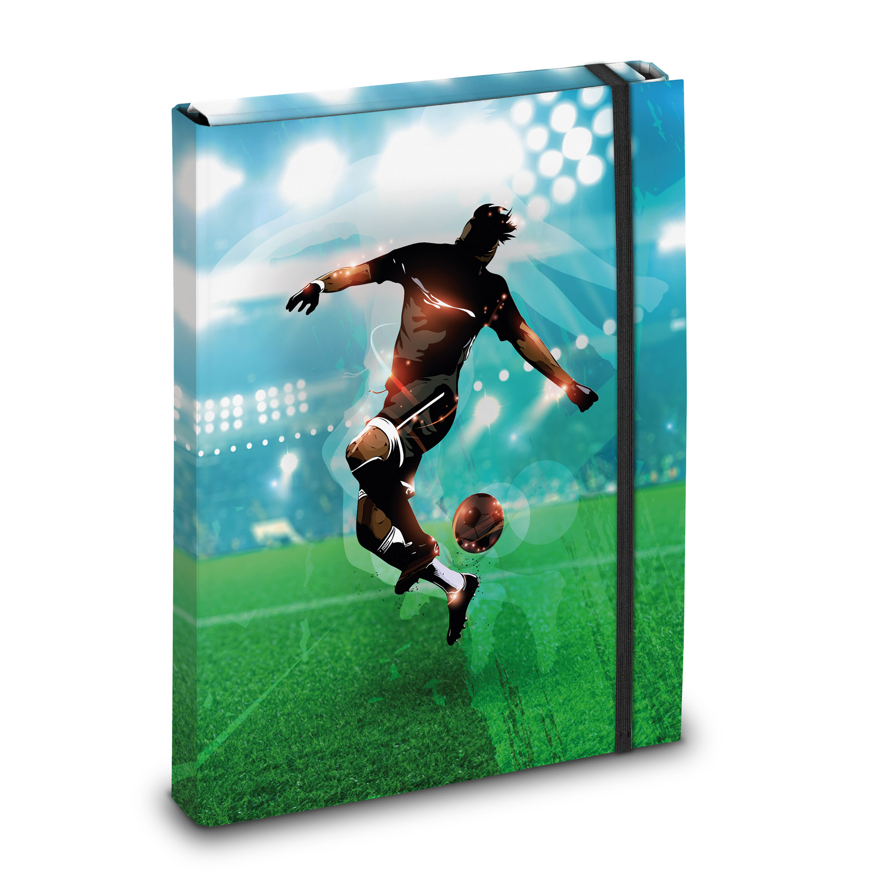 itenga Heftbox Motiv Fussball DIN A4 Innen-R�ckenbreite:...