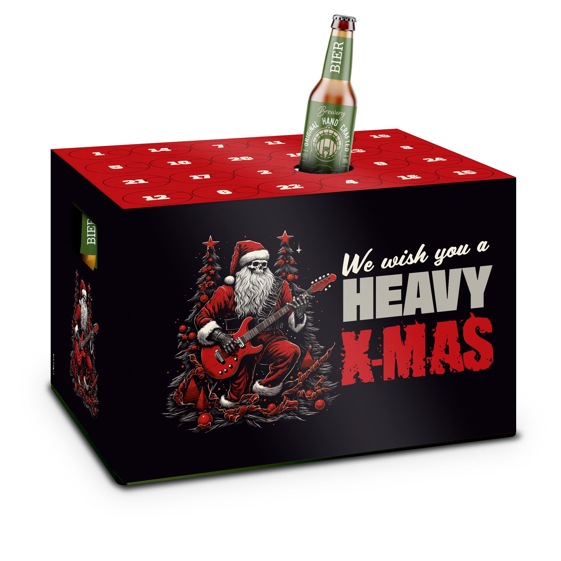 itenga Adventskalender f�r Bierkasten St�lper - We wish ...