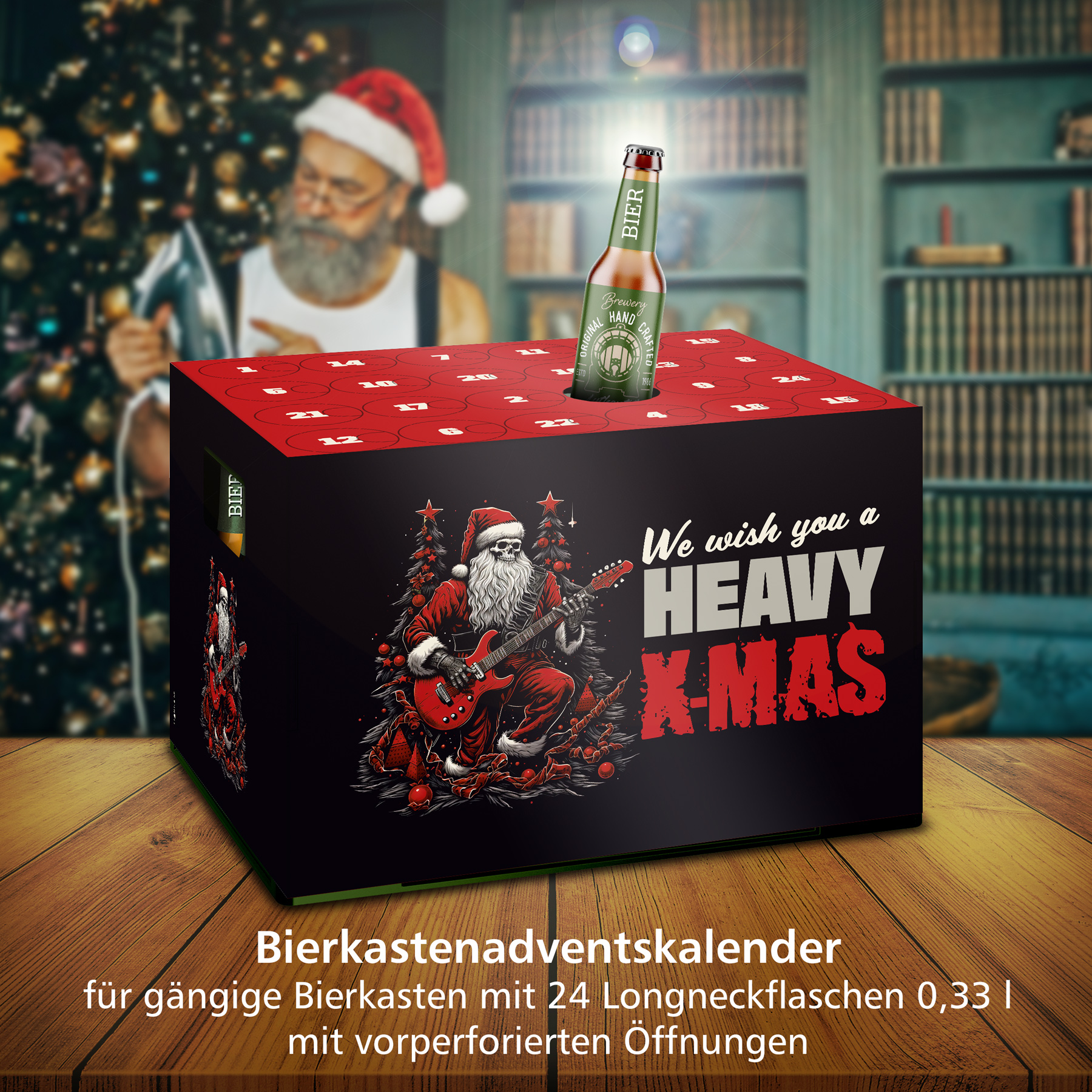 itenga Adventskalender f�r Bierkasten St�lper - We wish ...