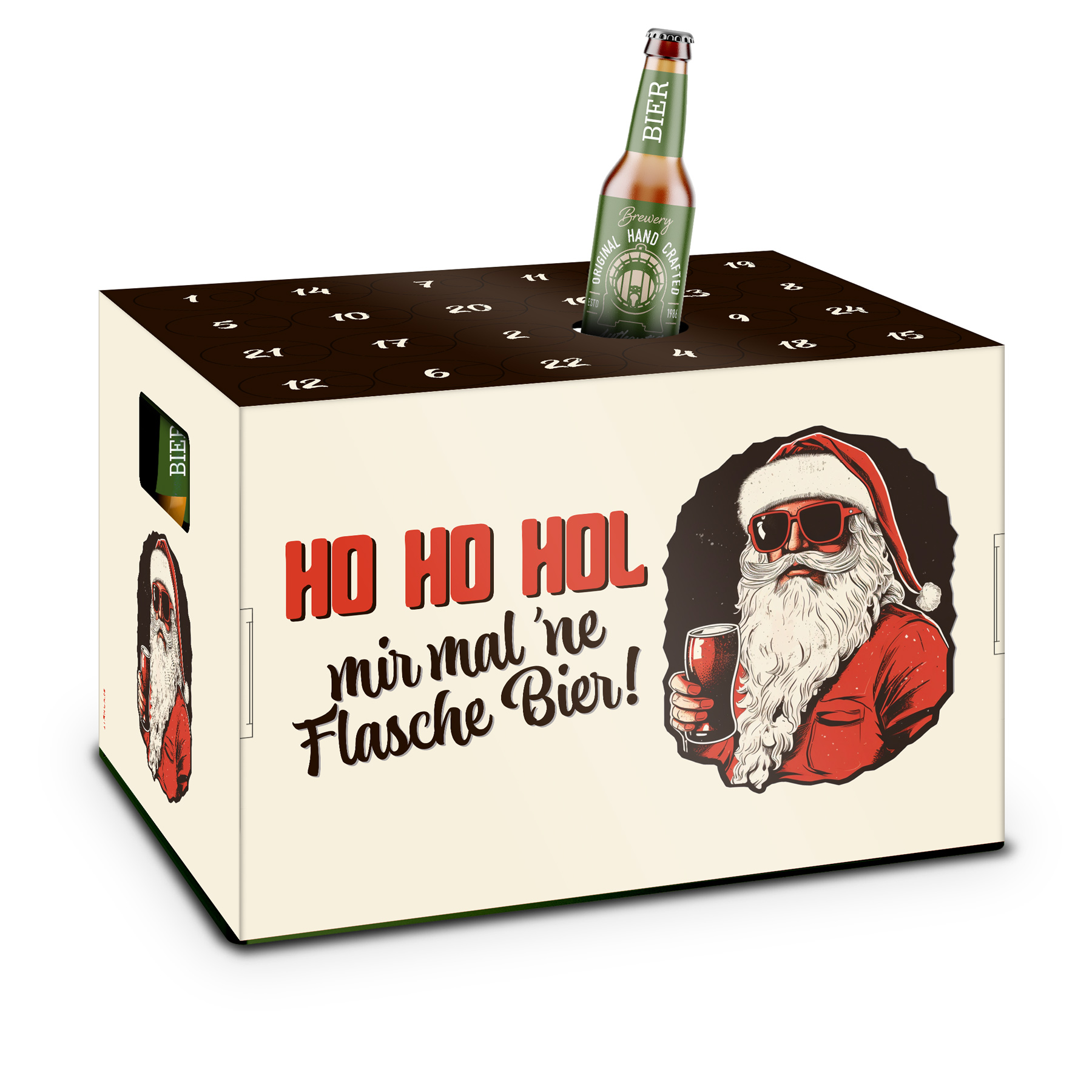 itenga Adventskalender f�r Bierkasten St�lper - Cool San...