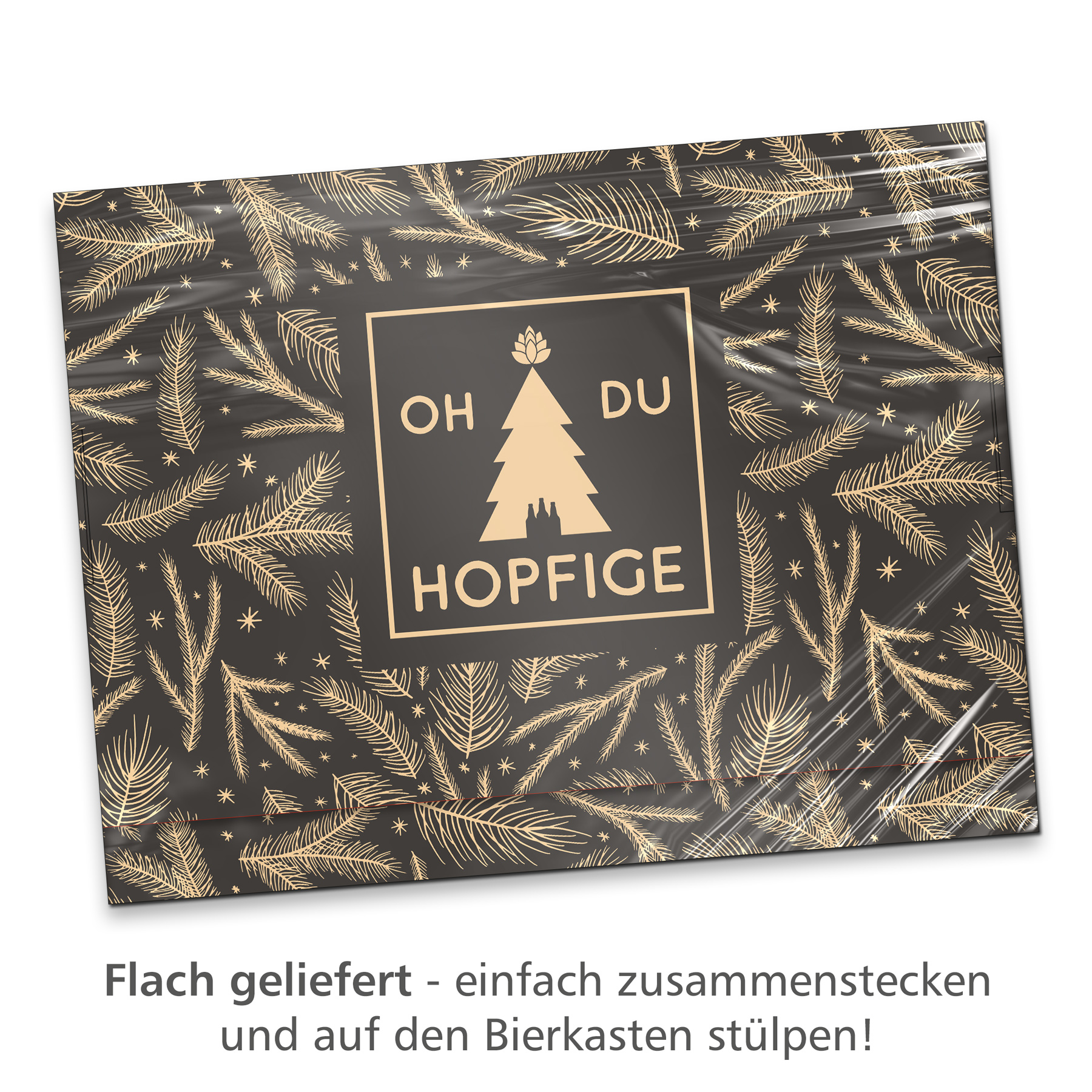 itenga Adventskalender f�r Bierkasten St�lper - O du Hop...