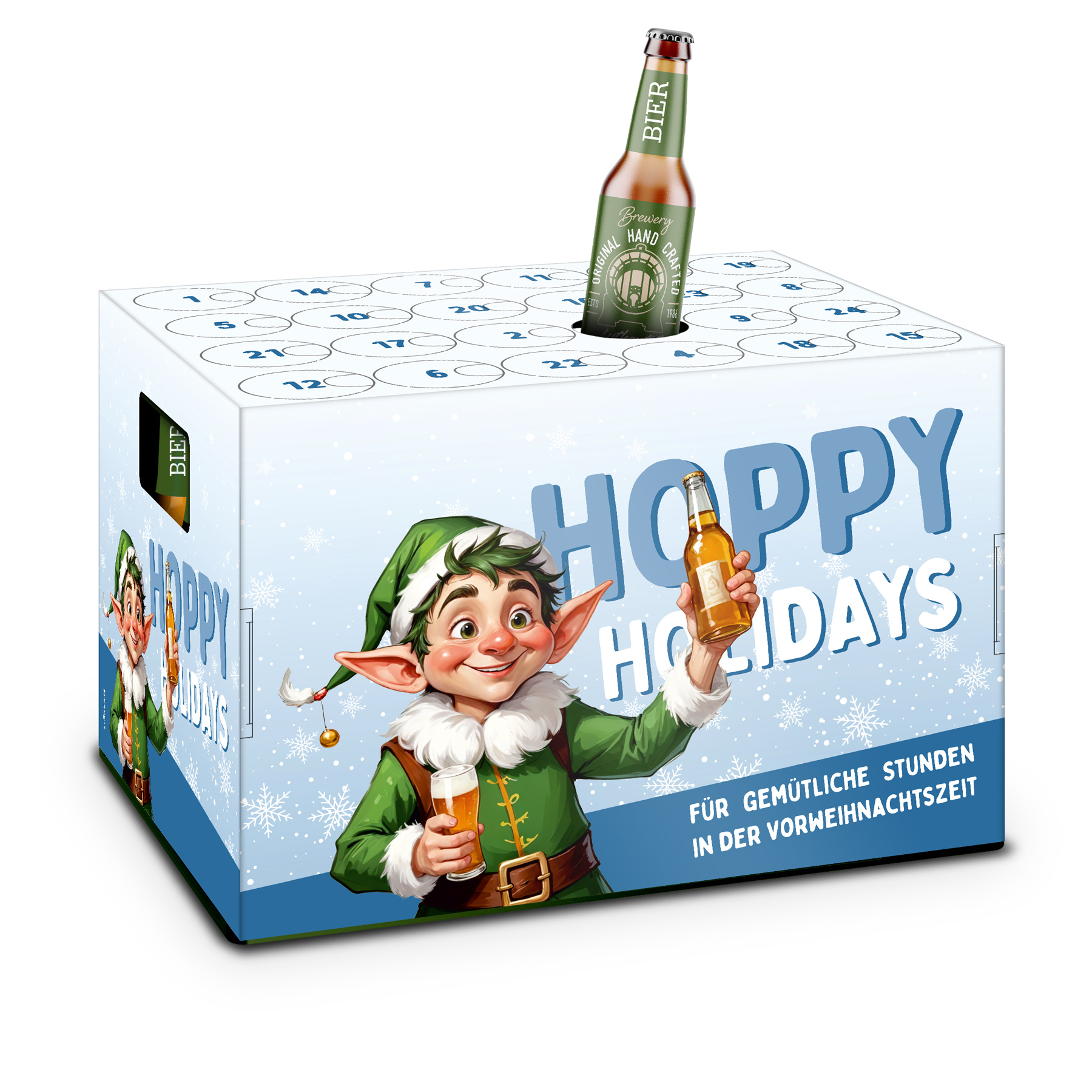 itenga Adventskalender f�r Bierkasten St�lper - Hoppy Ho...