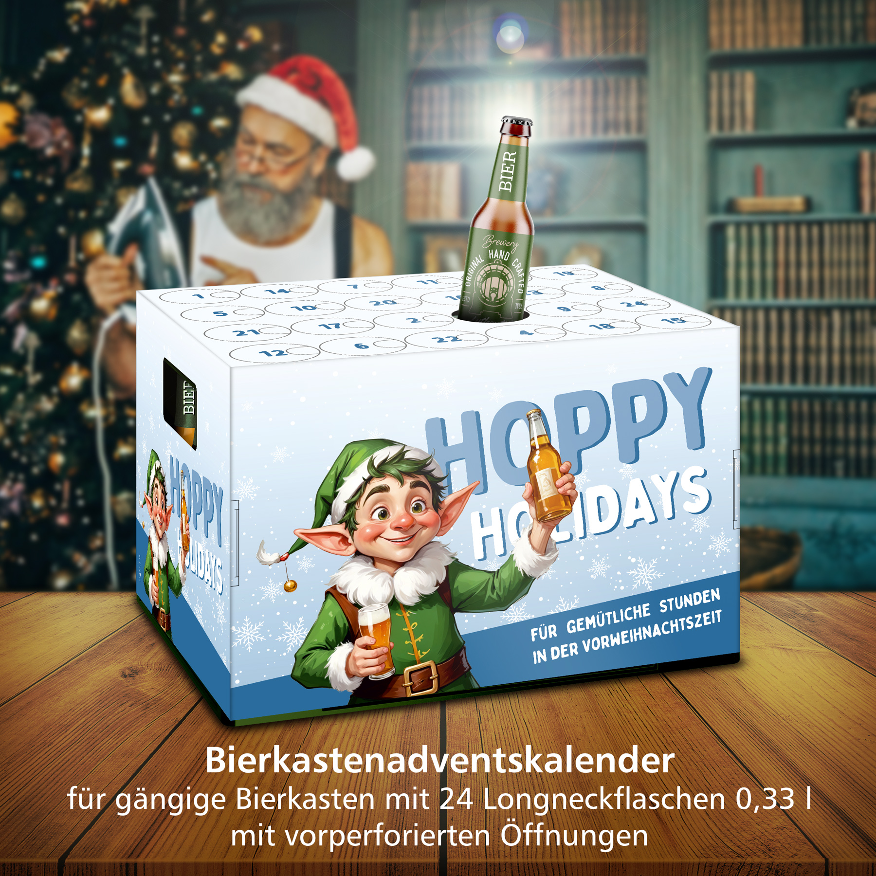 itenga Adventskalender f�r Bierkasten St�lper - Hoppy Ho...