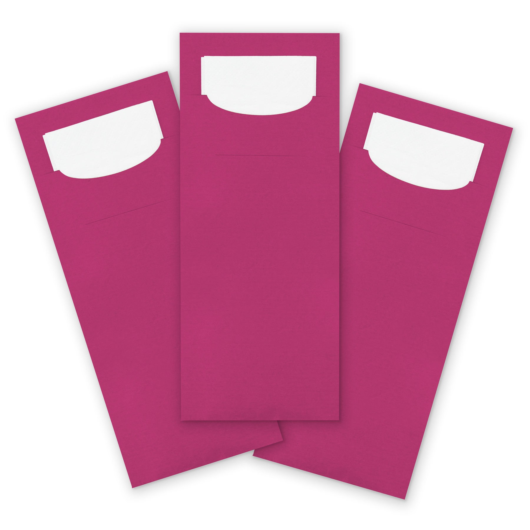 itenga 100x Bestecktasche pink
