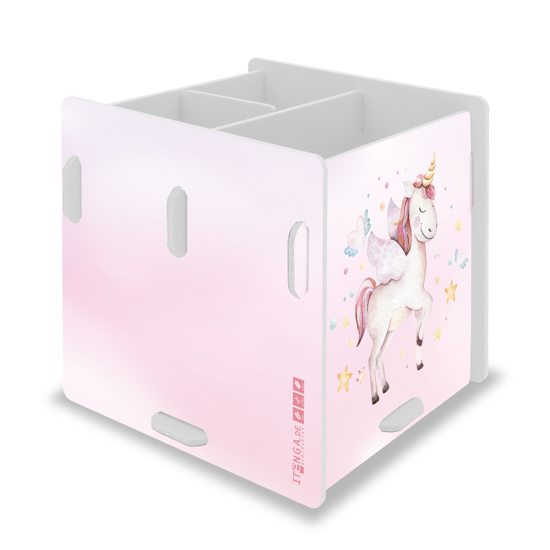 itenga Stiftek�cher "Einhorn Wasserfarben" steckbar aus ...