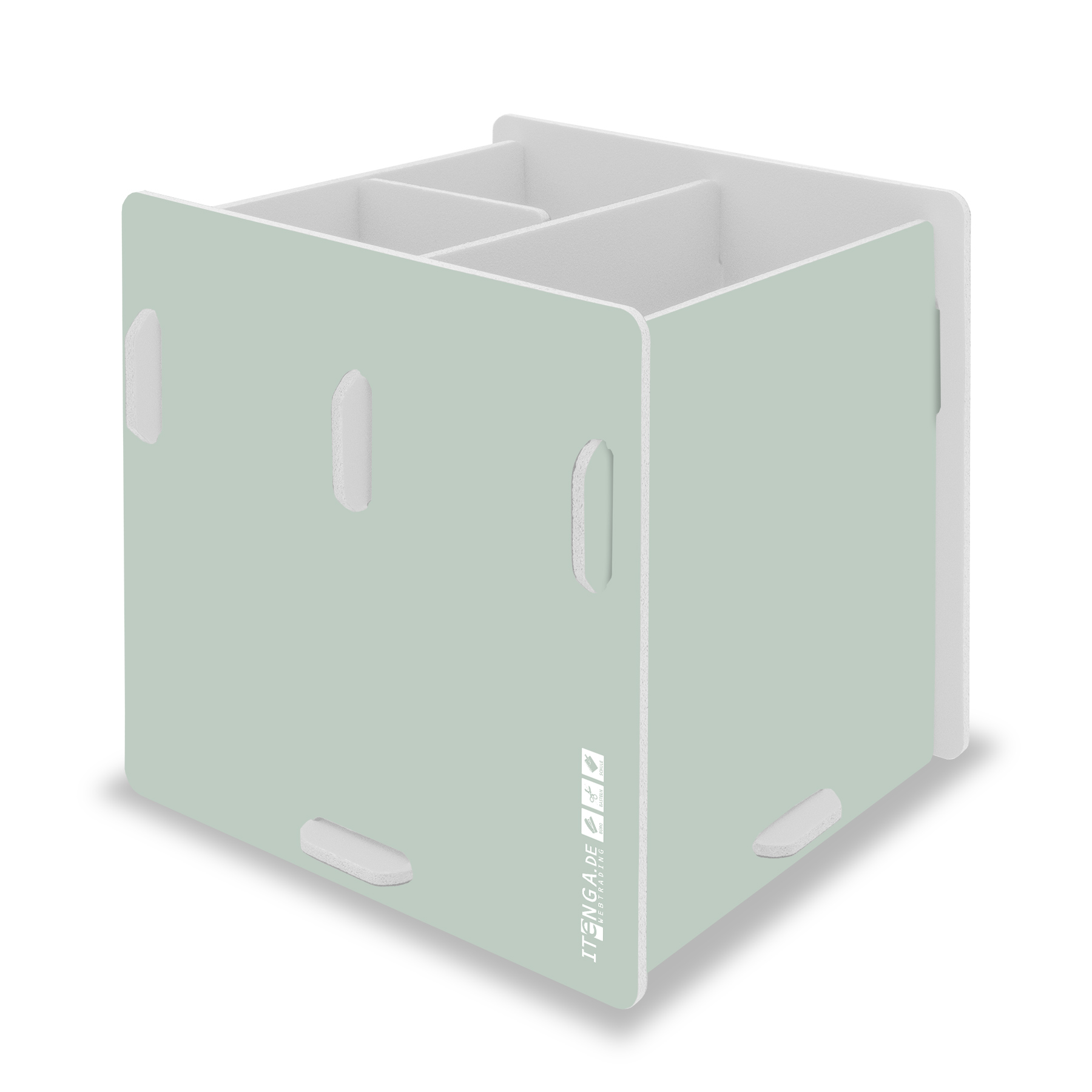 itenga Stiftek�cher "eukalyptus gr�n" steckbar aus Kunst...