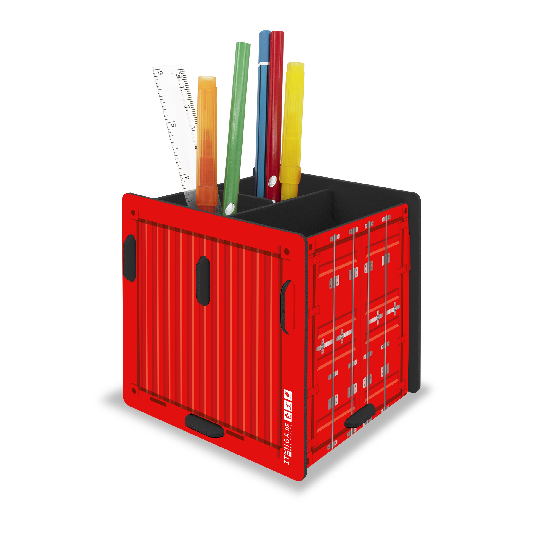 itenga Stiftek�cher "�berseecontainer" steckbar aus Kuns...
