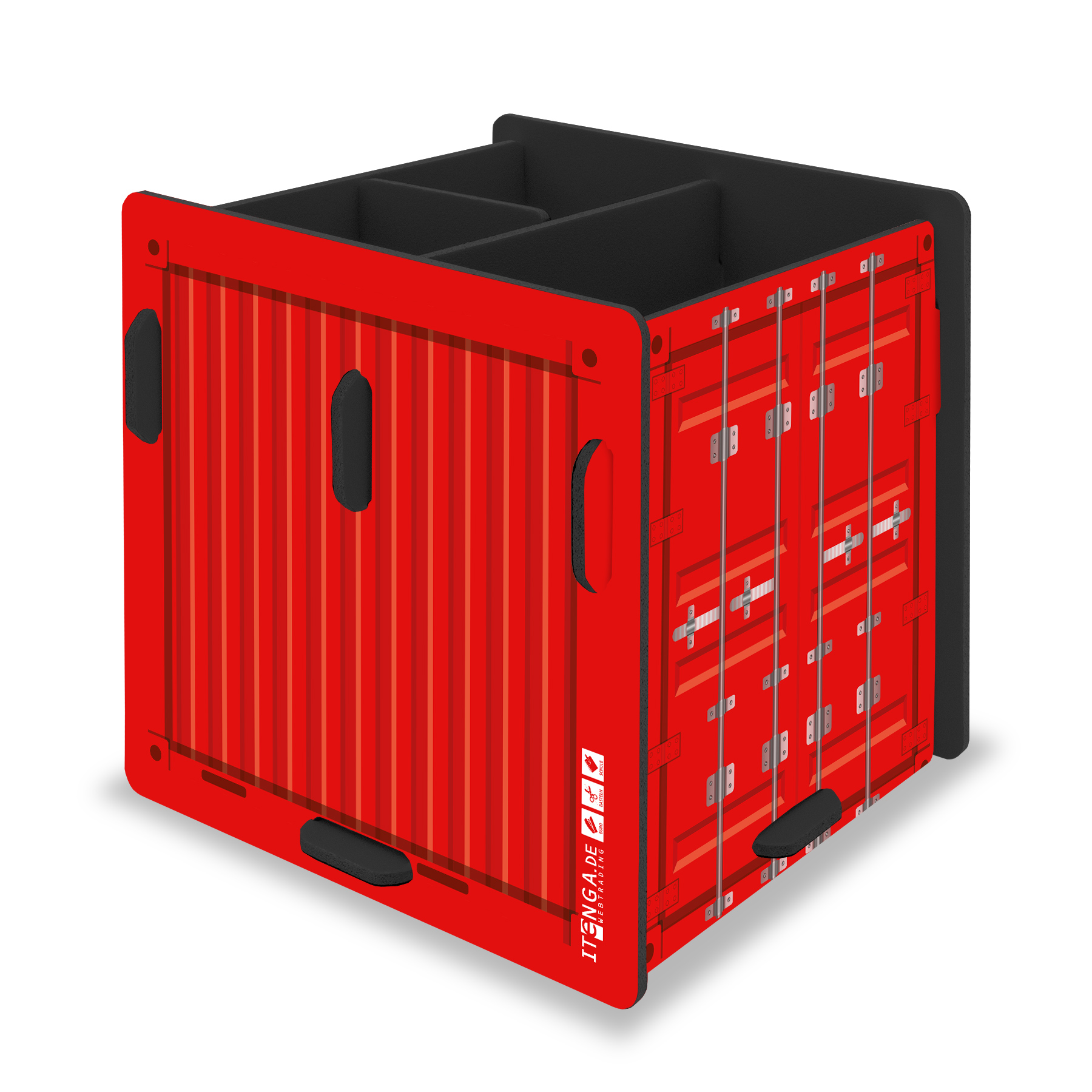 itenga Stiftek�cher "�berseecontainer" steckbar aus Kuns...