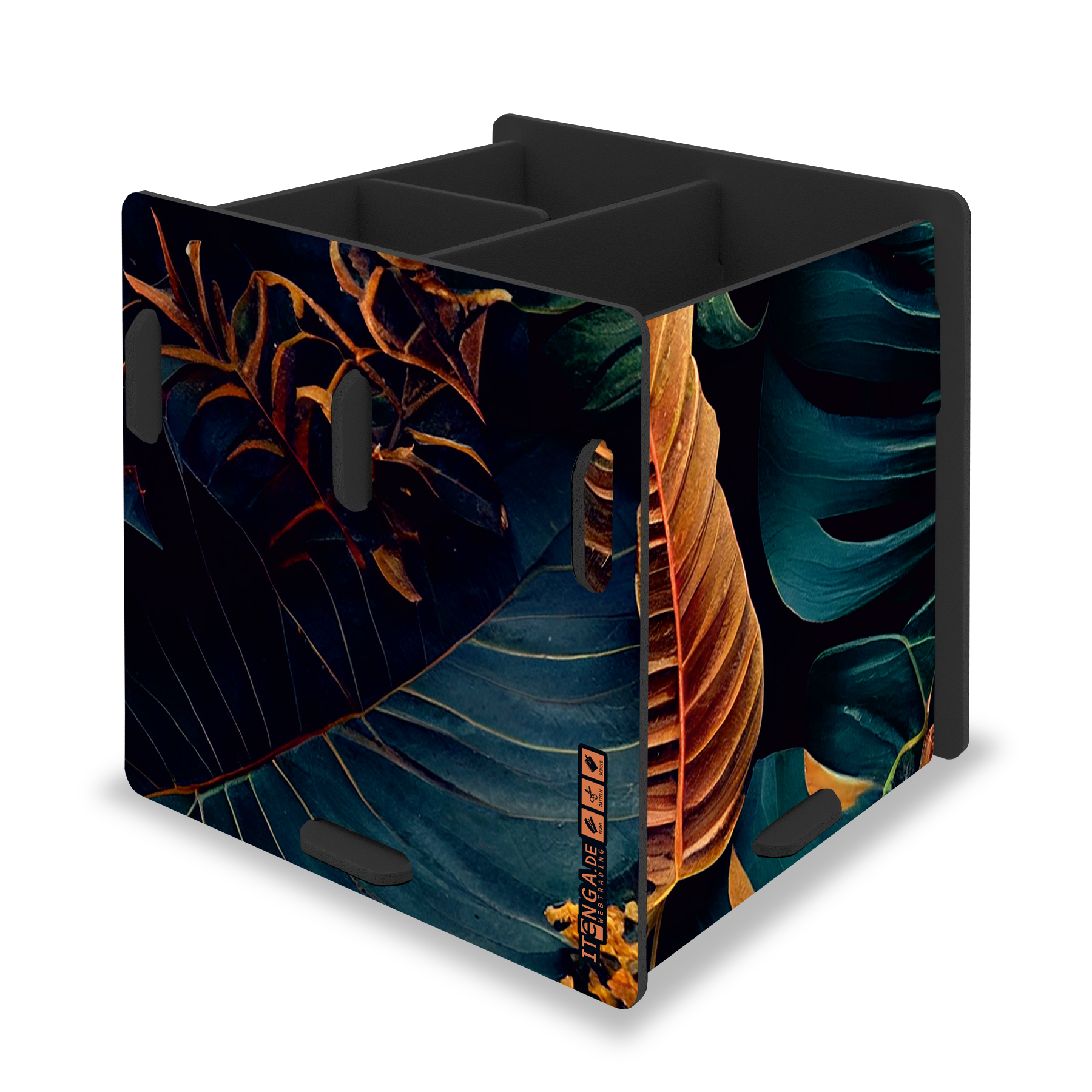 itenga Stiftek�cher "Exotische Bl�tter" steckbar aus Kun...