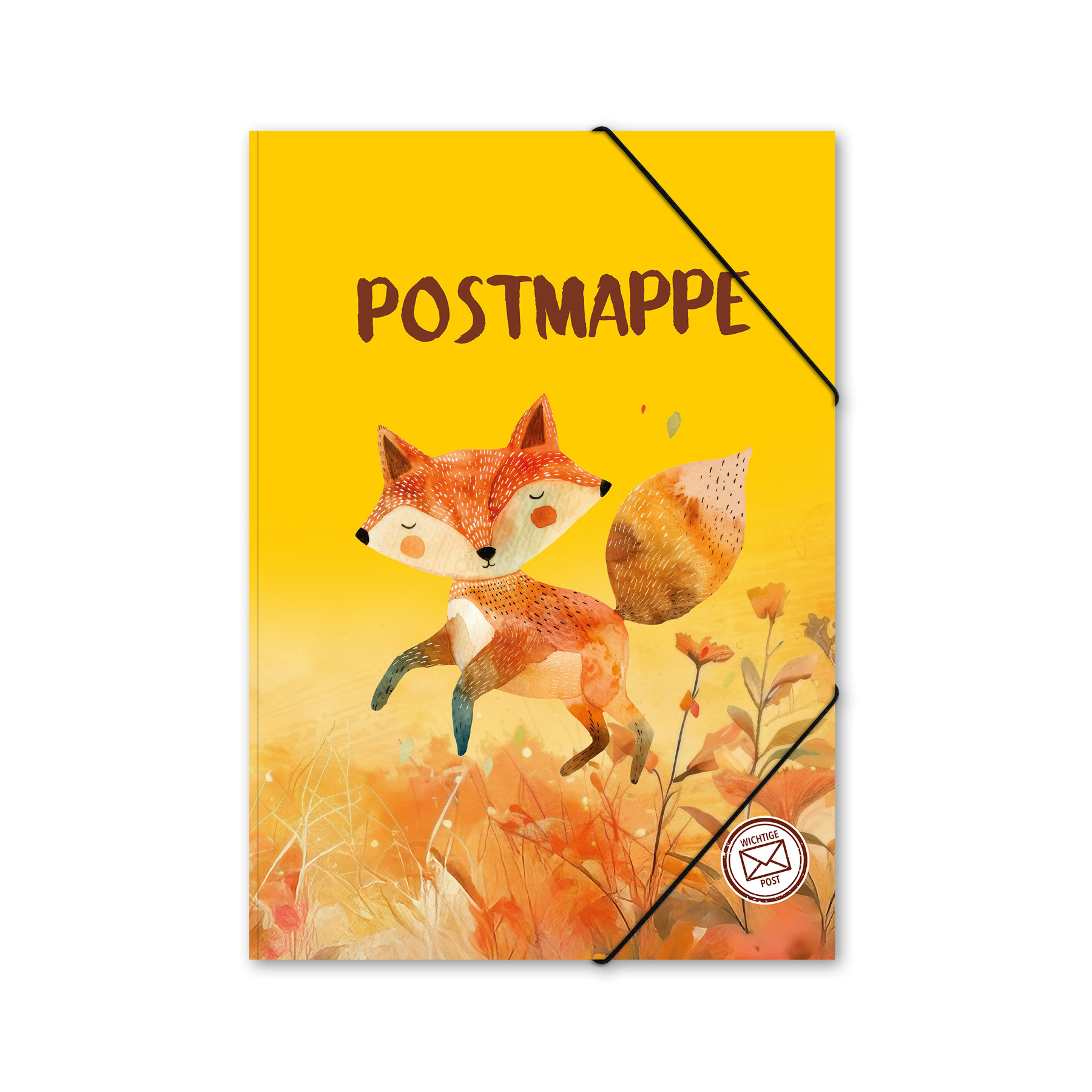 itenga Postmappe aus Karton A4 Motiv FUCHS