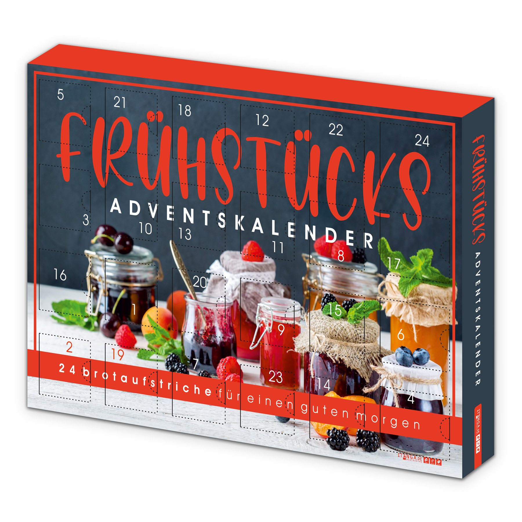 itenga Adventskalender Fr�hst�ck Brotaufstriche