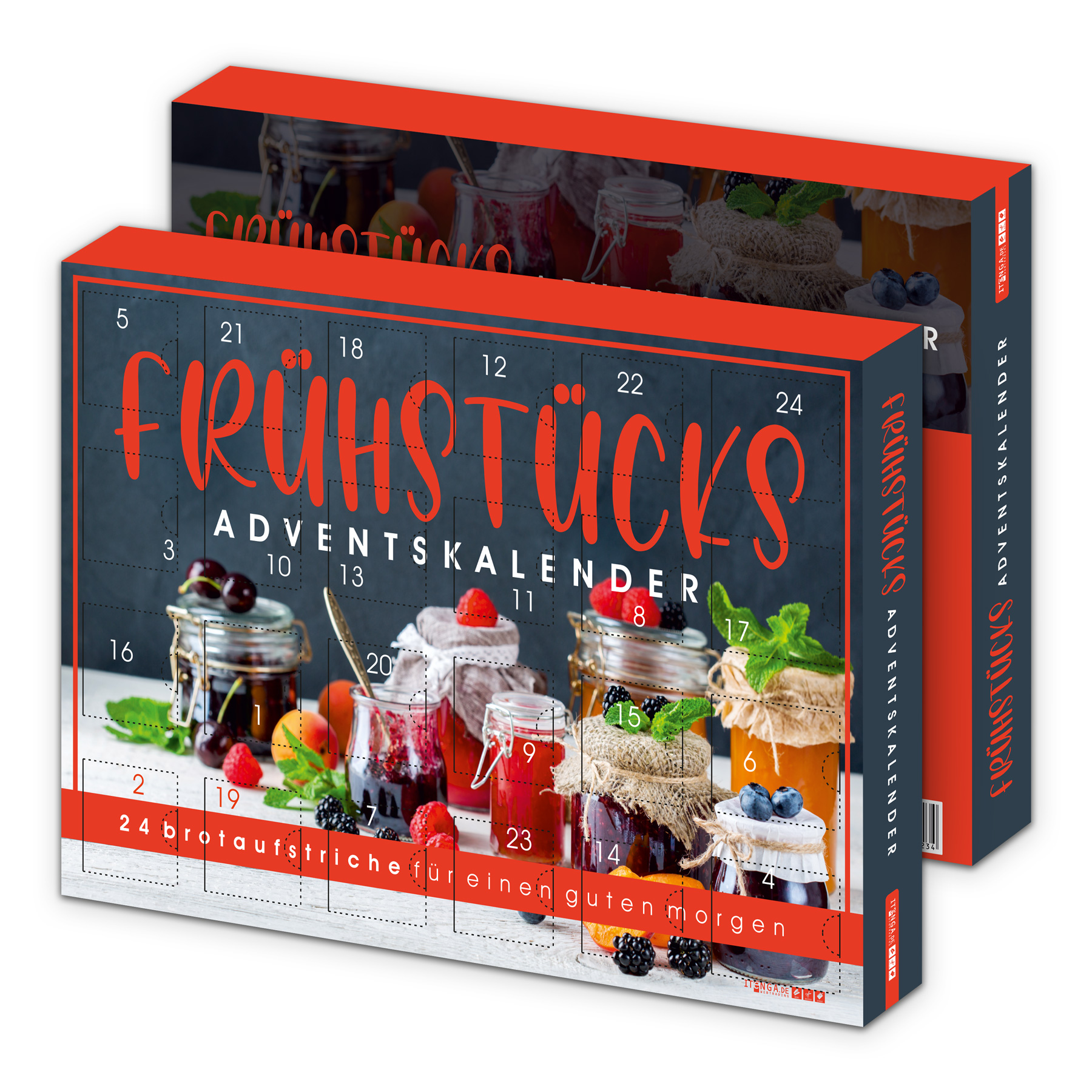 itenga Adventskalender Fr�hst�ck Brotaufstriche