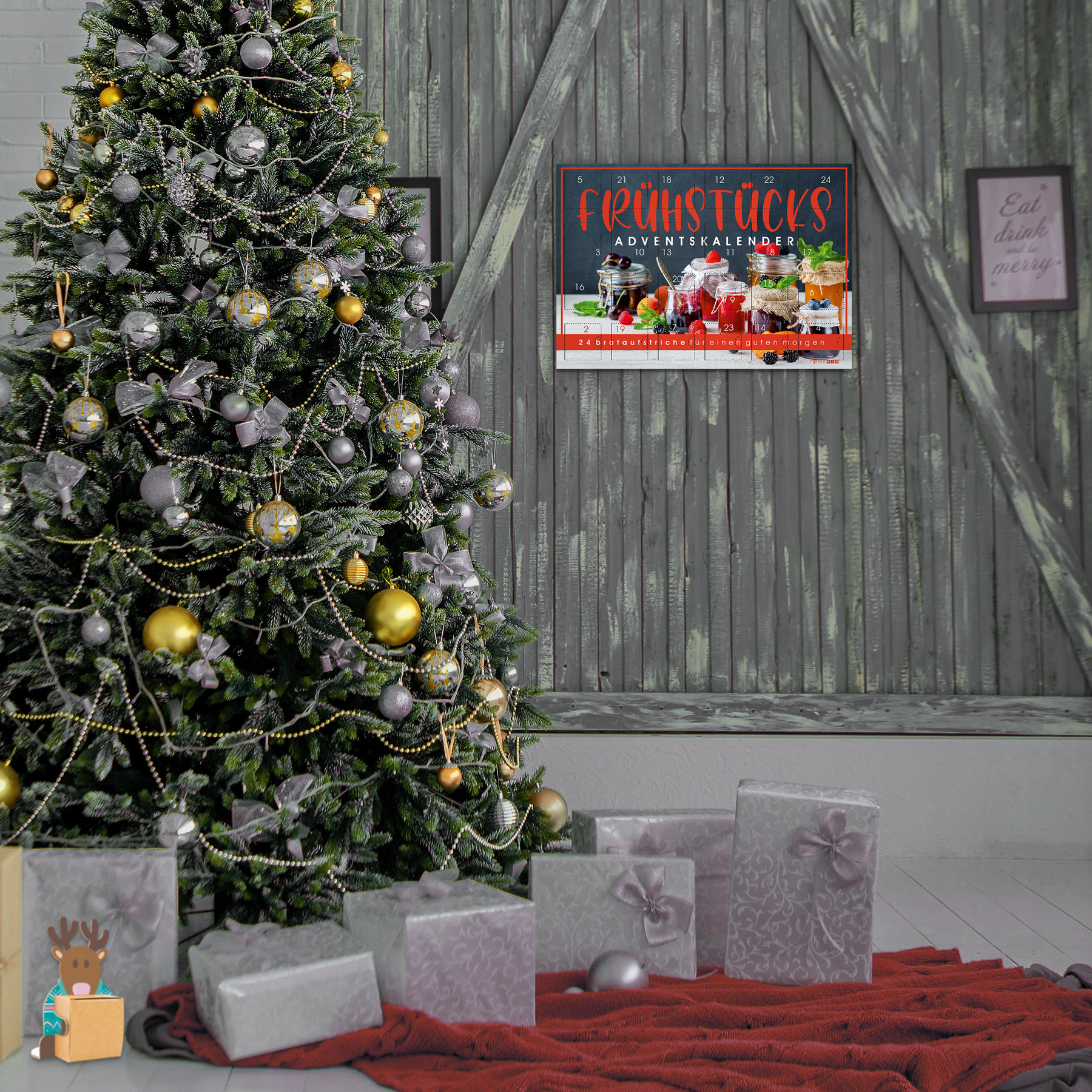 itenga Adventskalender Fr�hst�ck Brotaufstriche