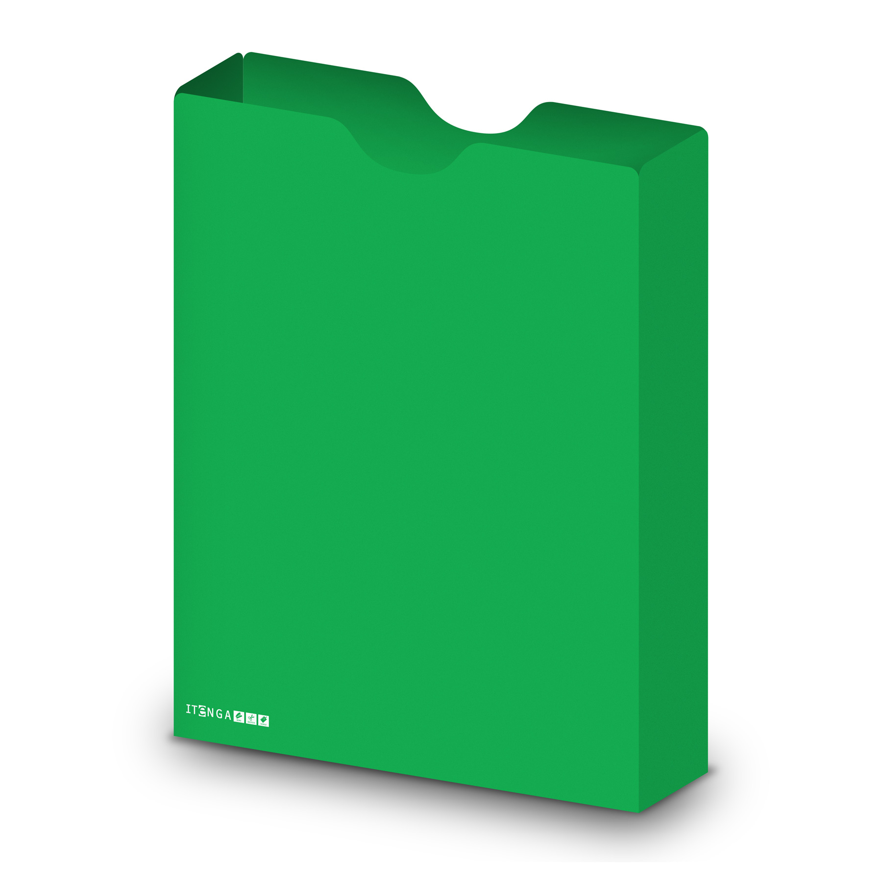 itenga Heftbox DIN A4 Hochformat aus PP gr�n