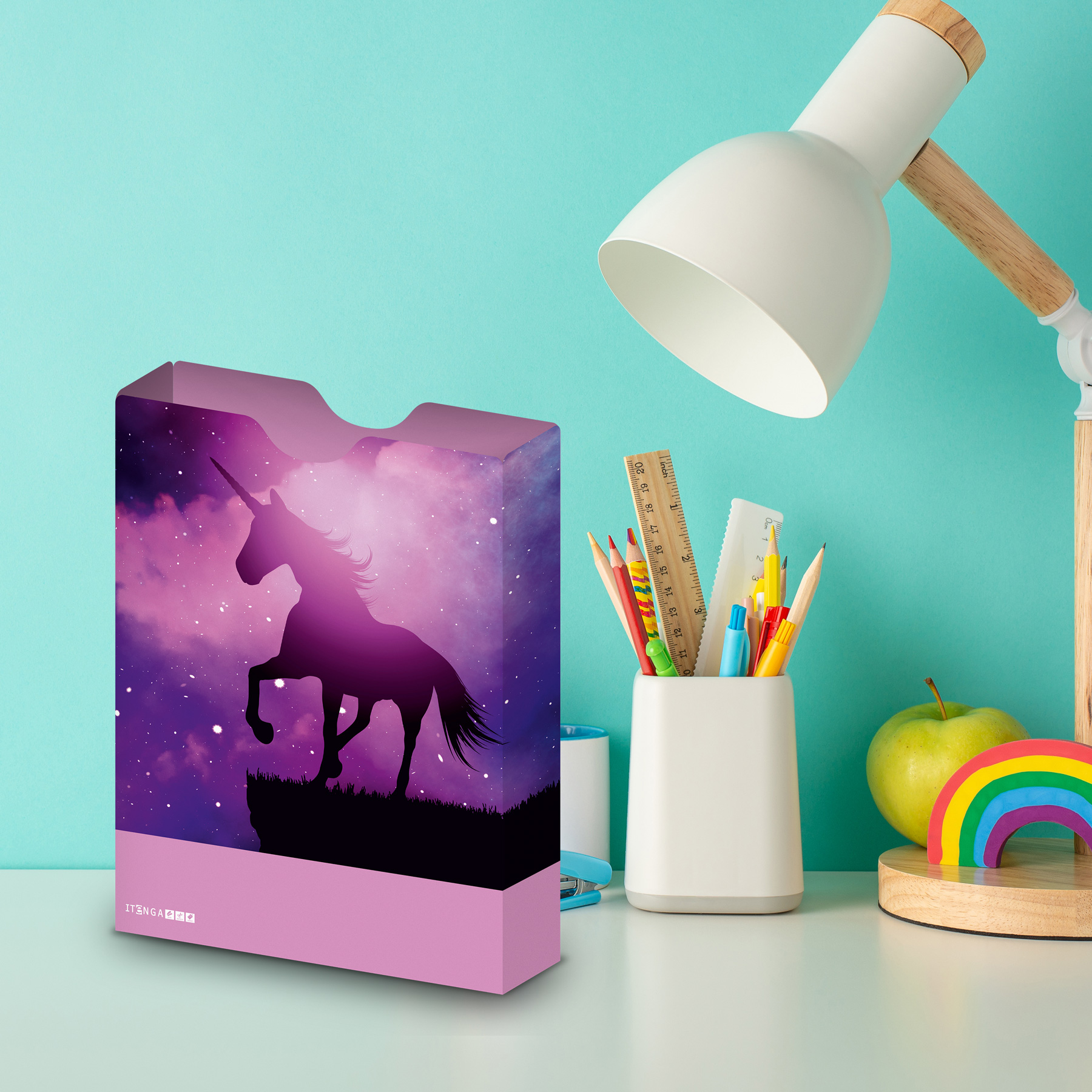 itenga Heftbox DIN A4 Hochformat aus PP Motiv magisches ...