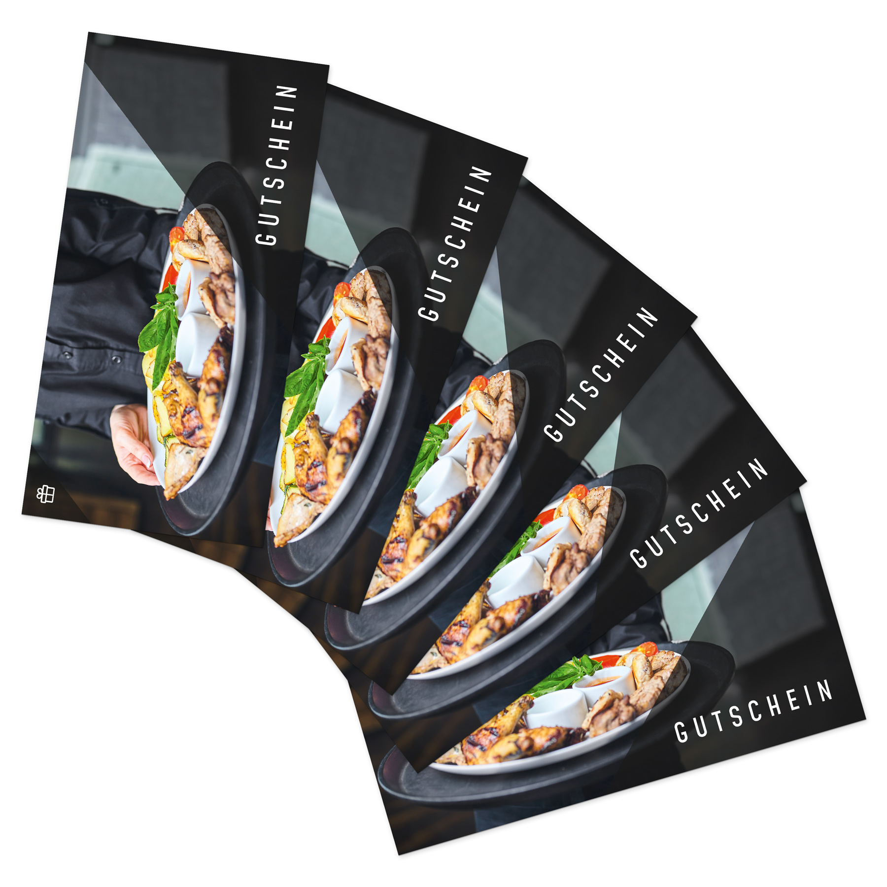 itenga 5x Geschenkgutscheine Restaurant Essen Dinner (Mo...