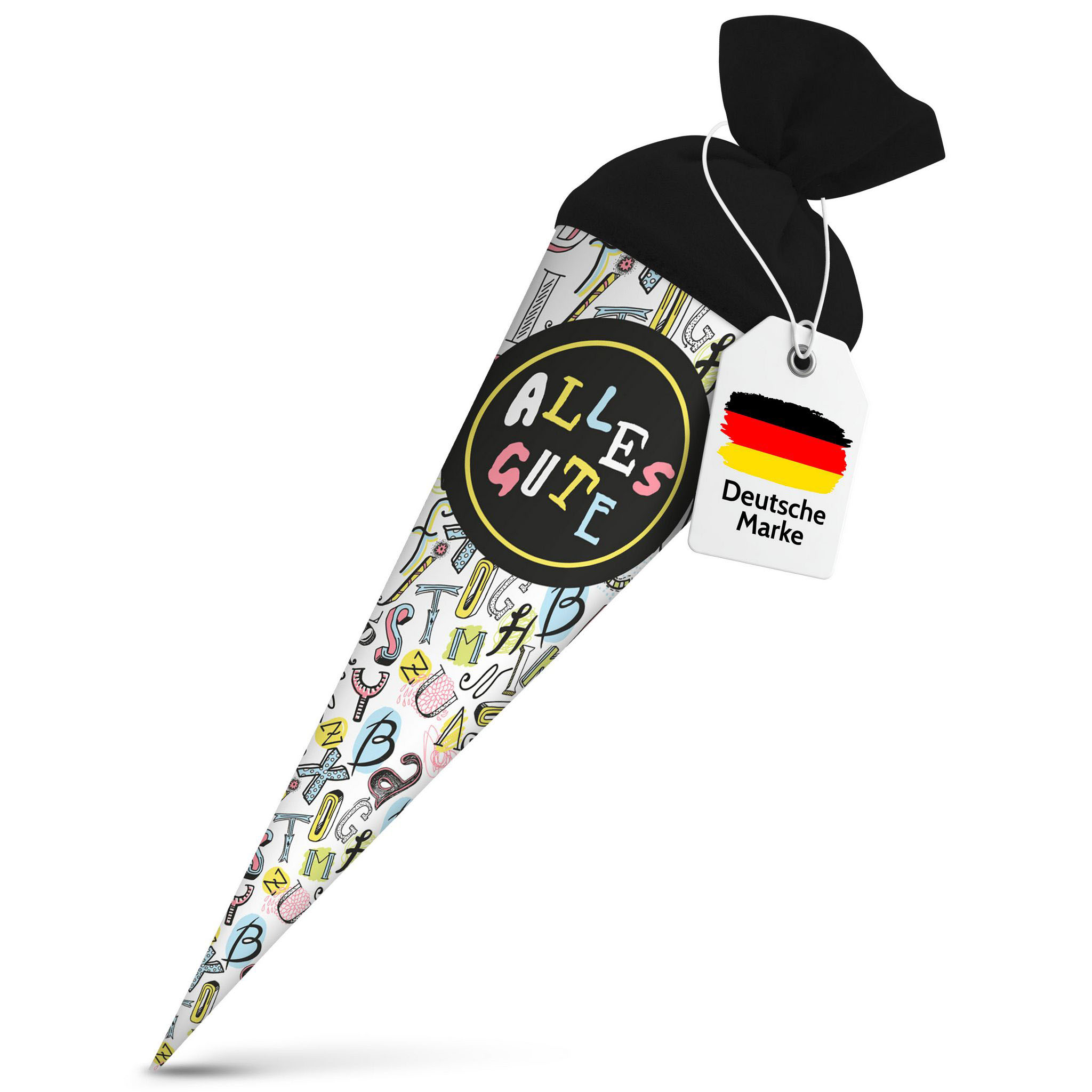 itenga Geschwisterschult�te 35cm "Buchstaben Kunst" mit ...