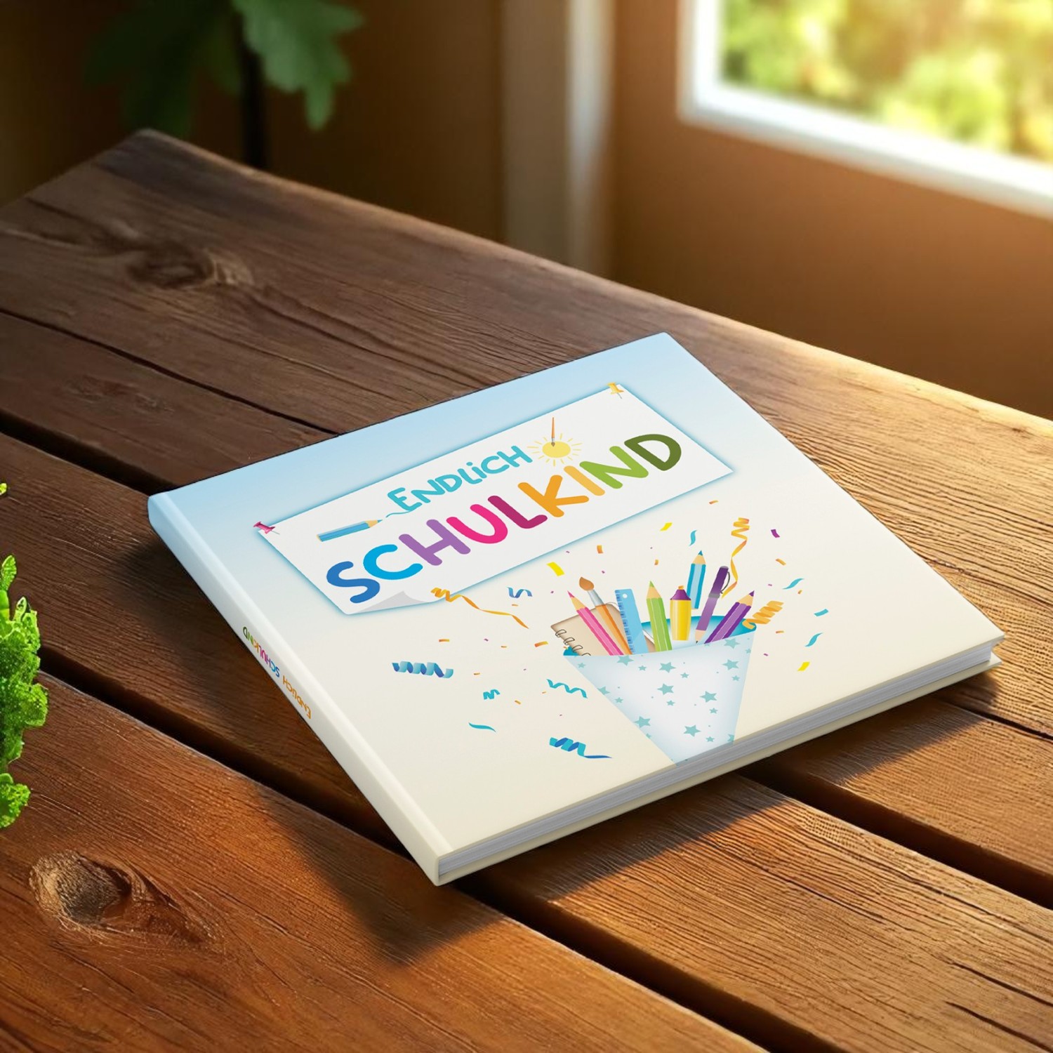 itenga G�stebuch Schulanfang Motiv "Schult�te" Endlich S...