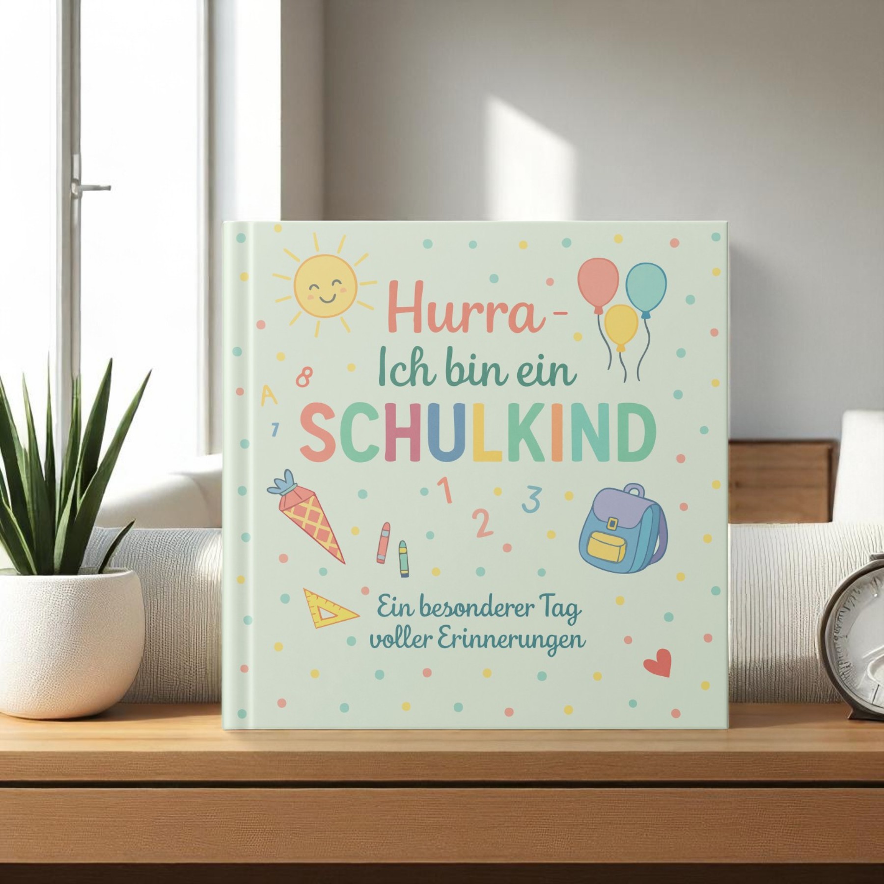 itenga G�stebuch Schulanfang Motiv "Hurra" ich bin ein S...