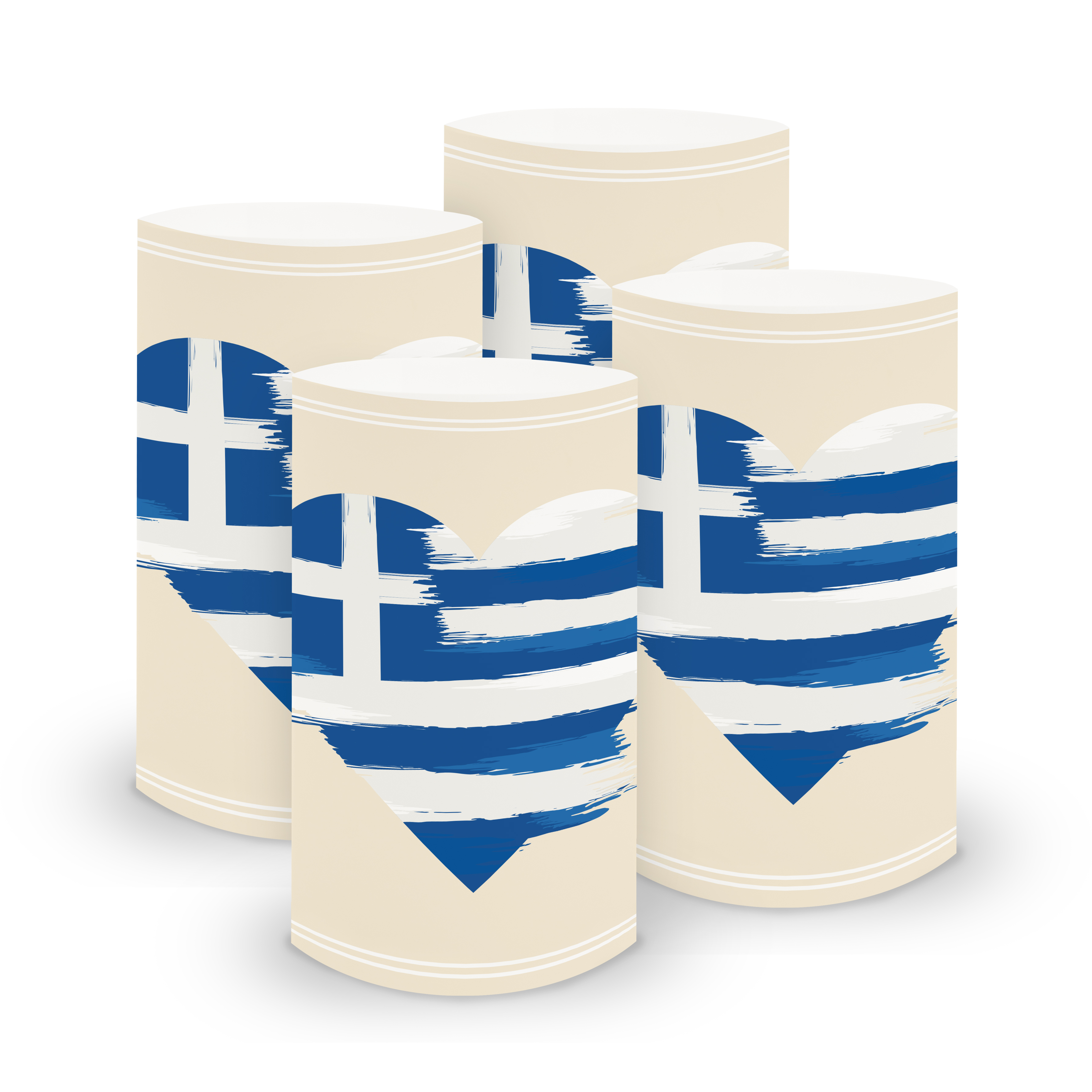 itenga 6x Windlicht GRIECHENLAND