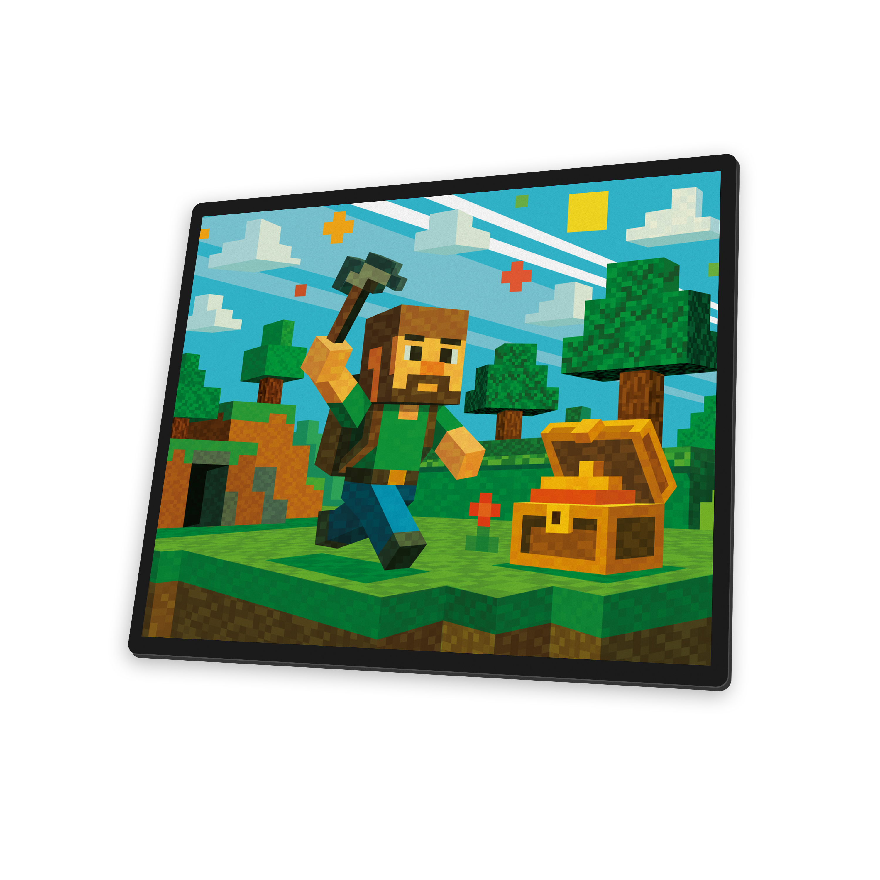 itenga Schreibunterlage V1 Motiv BLOCKGAME