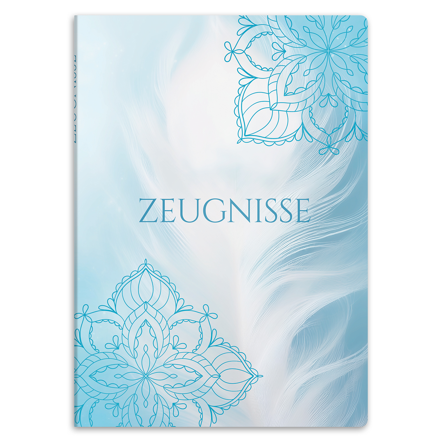 itenga Zeugnismappe A4 Kunststoff Sichtbuch Motiv MANDAL...