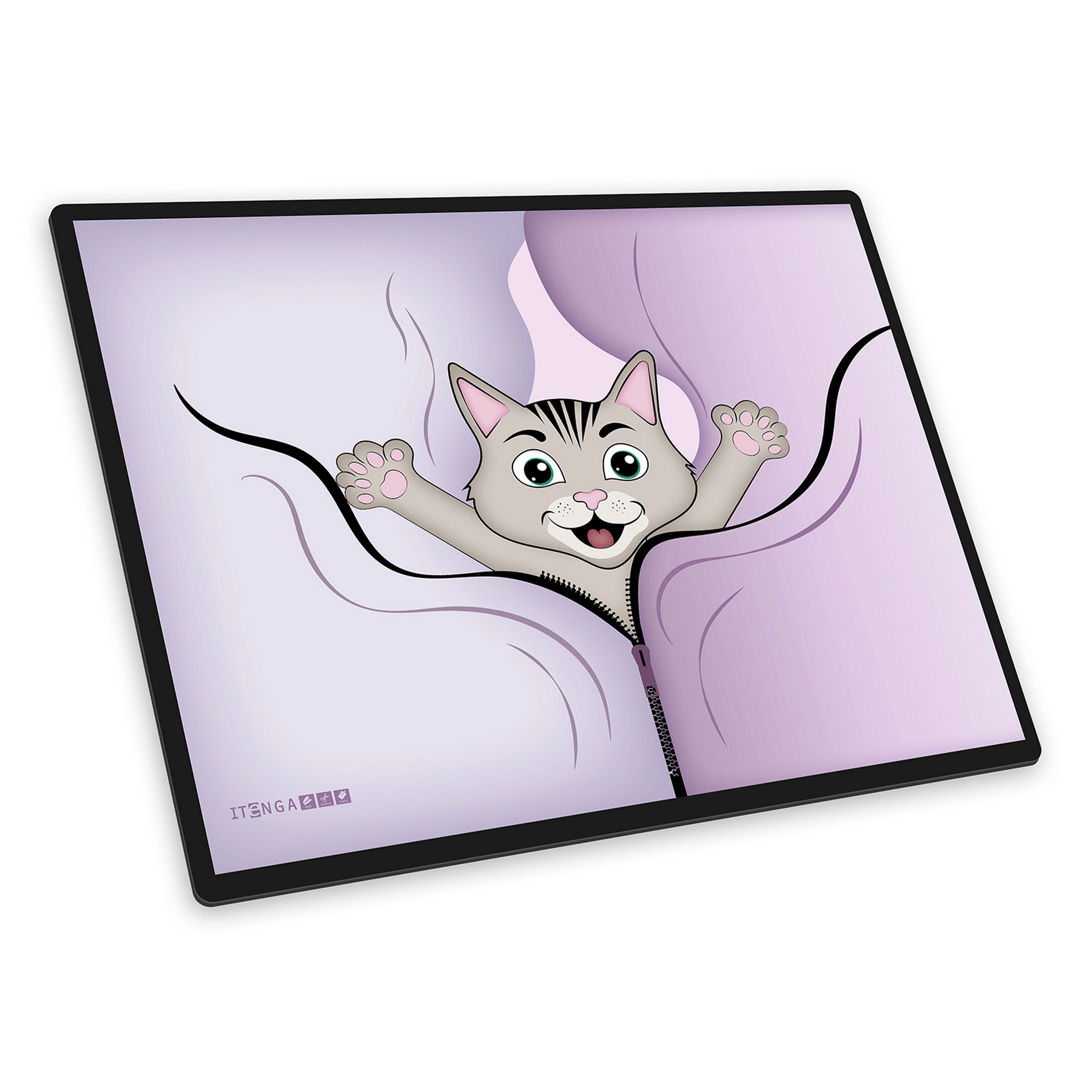 itenga Schreibunterlage V1 - Serie Funny animals - KATZE