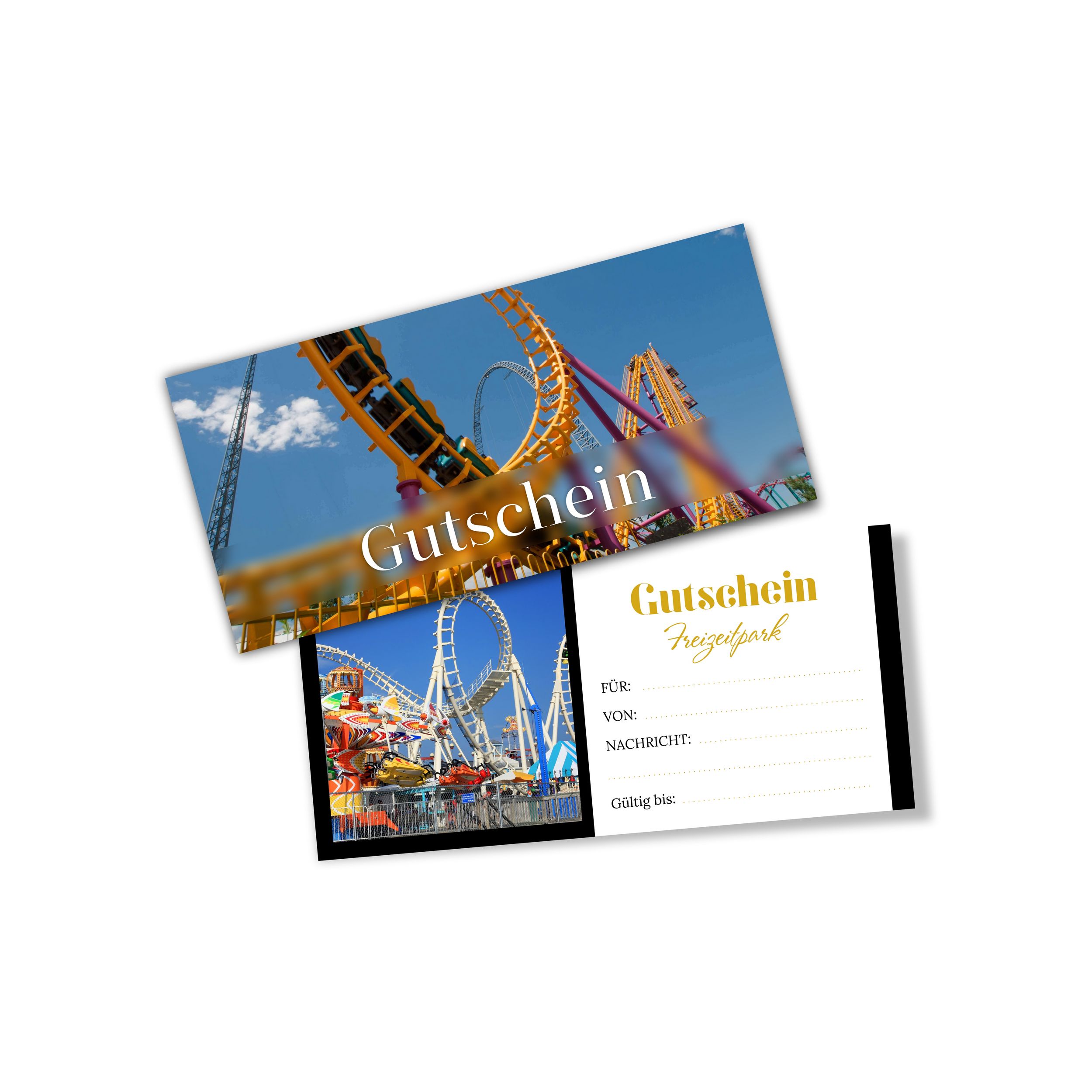 itenga Geschenkgutschein Fotodesign - Motiv FREIZEITPARK...