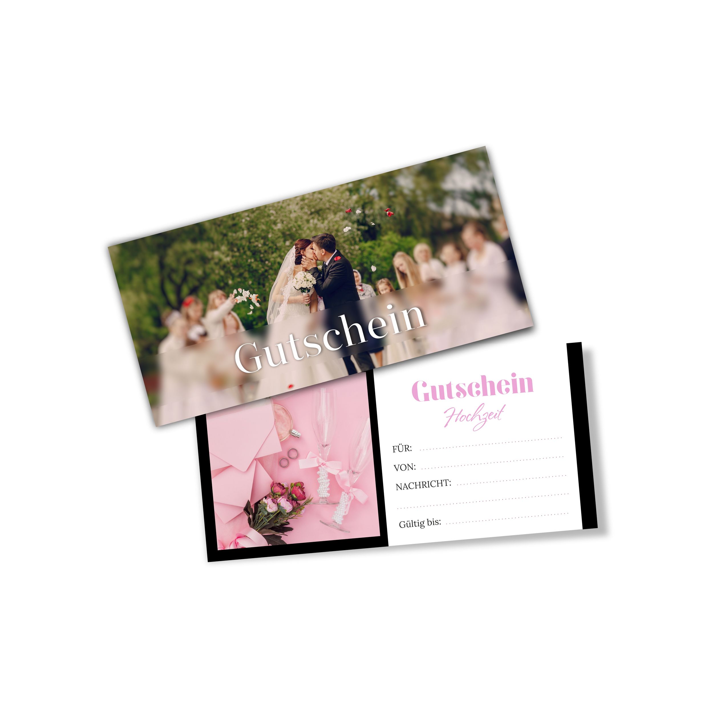 itenga Geschenkgutschein Fotodesign - Motiv HOCHZEIT Pos...